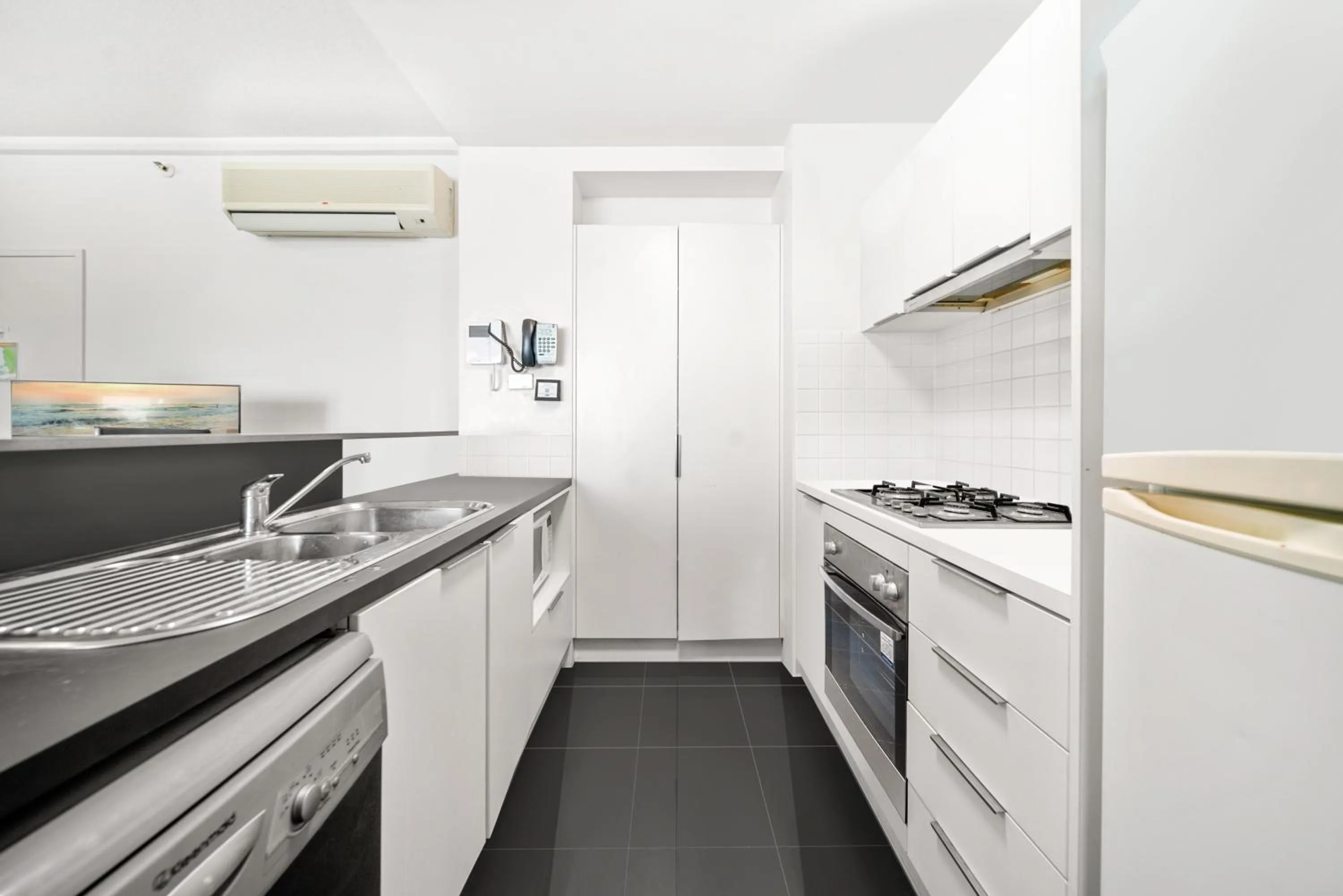 kitchen in Oxygen Apartments