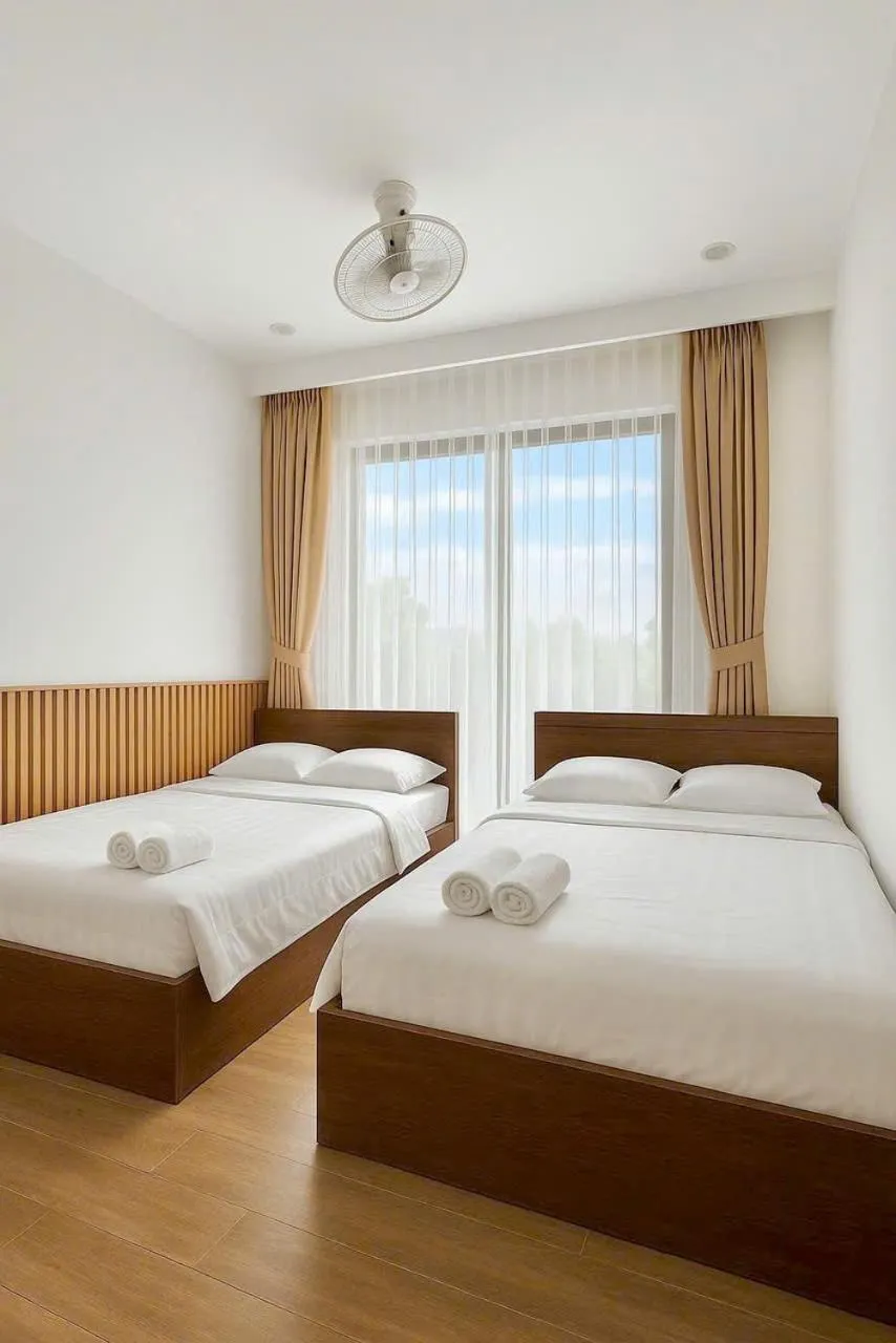 Bedroom, Bed in Nam Hội An Hotel - Near Vinpearl Nam Hội An