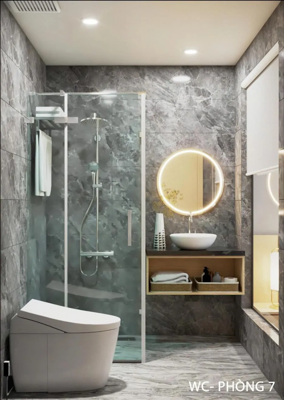 Shower in Nam Hội An Hotel - Near Vinpearl Nam Hội An