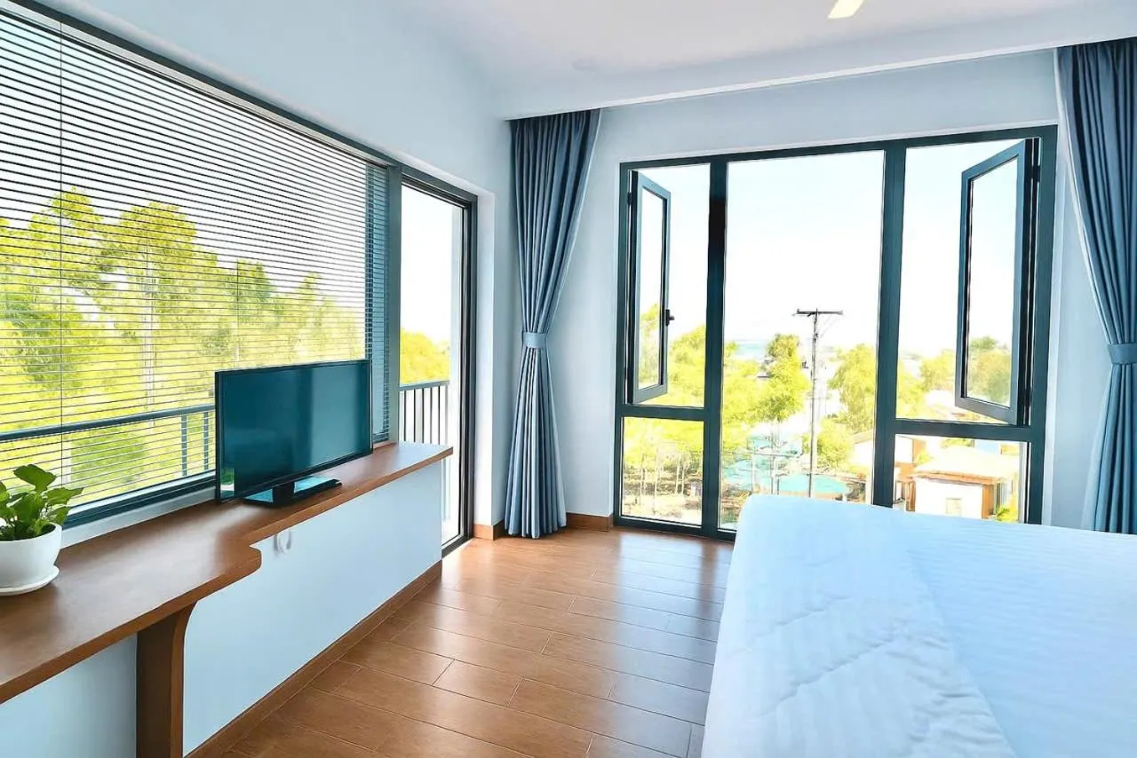 Bedroom, Bed in Nam Hội An Hotel - Near Vinpearl Nam Hội An