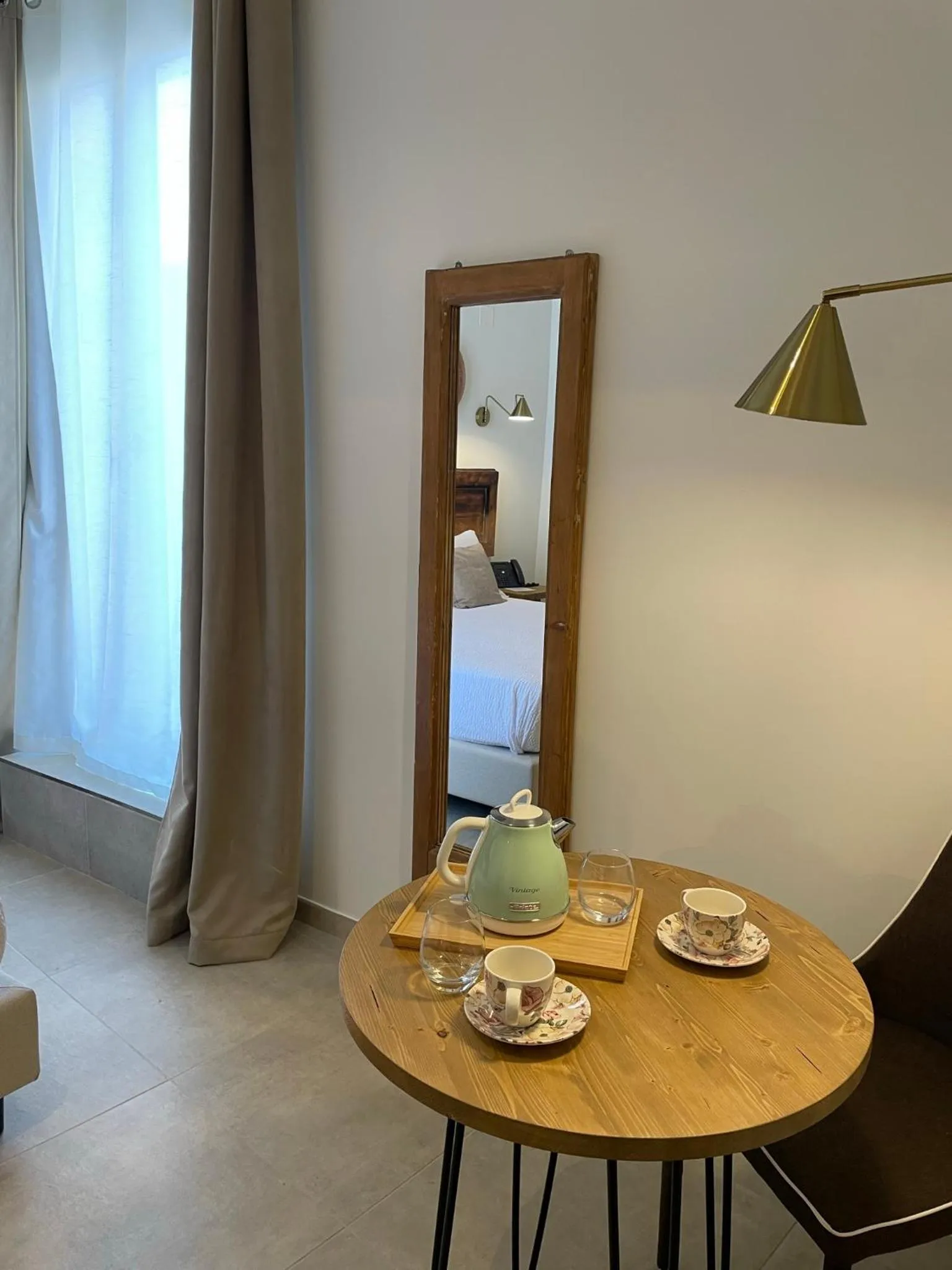 Coffee/tea facilities, Bed in Palazzo Matà Boutique Hotel