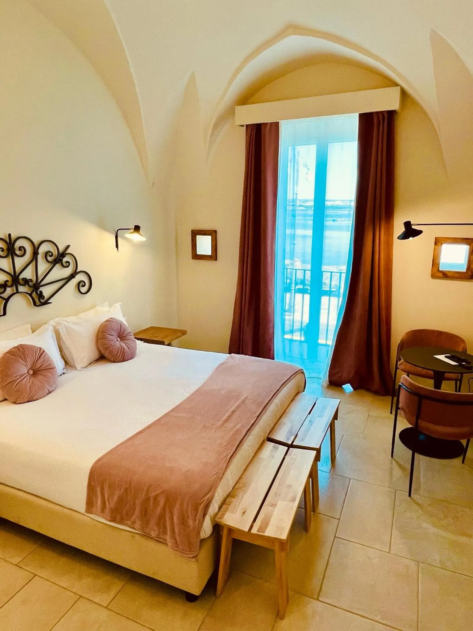 Bed in Palazzo Matà Boutique Hotel