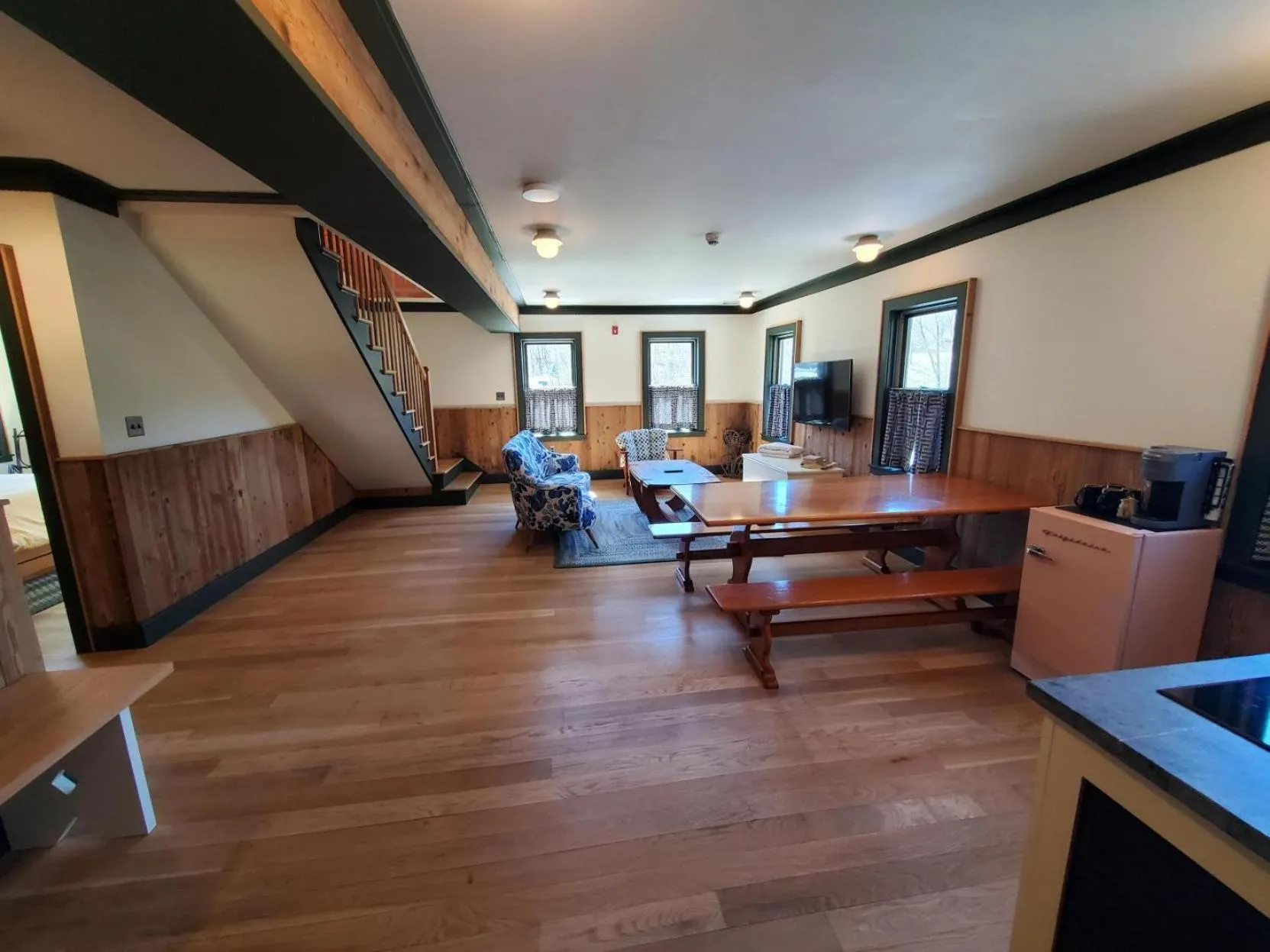 Living room in Little Cat Lodge