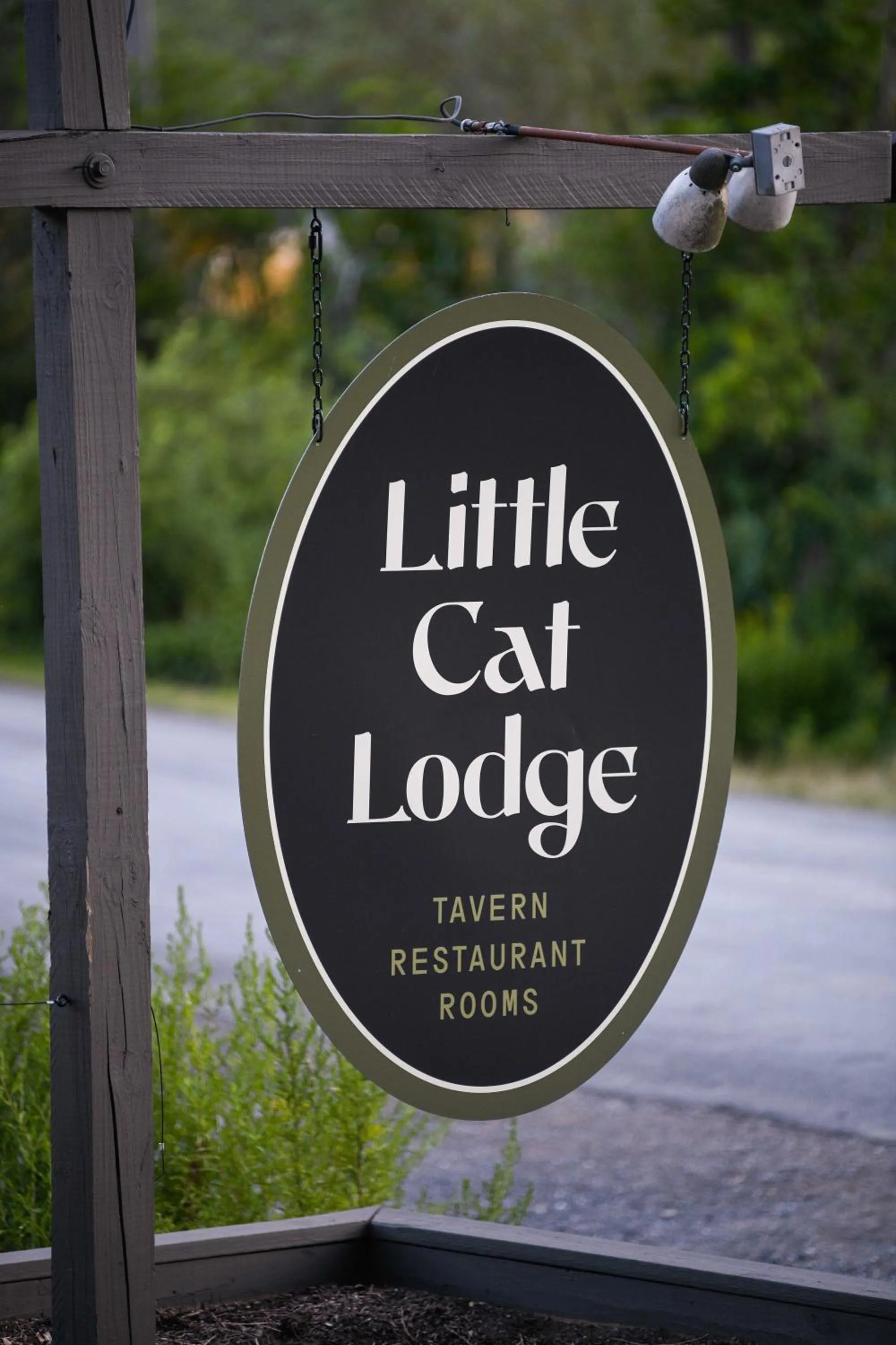 Property logo or sign in Little Cat Lodge