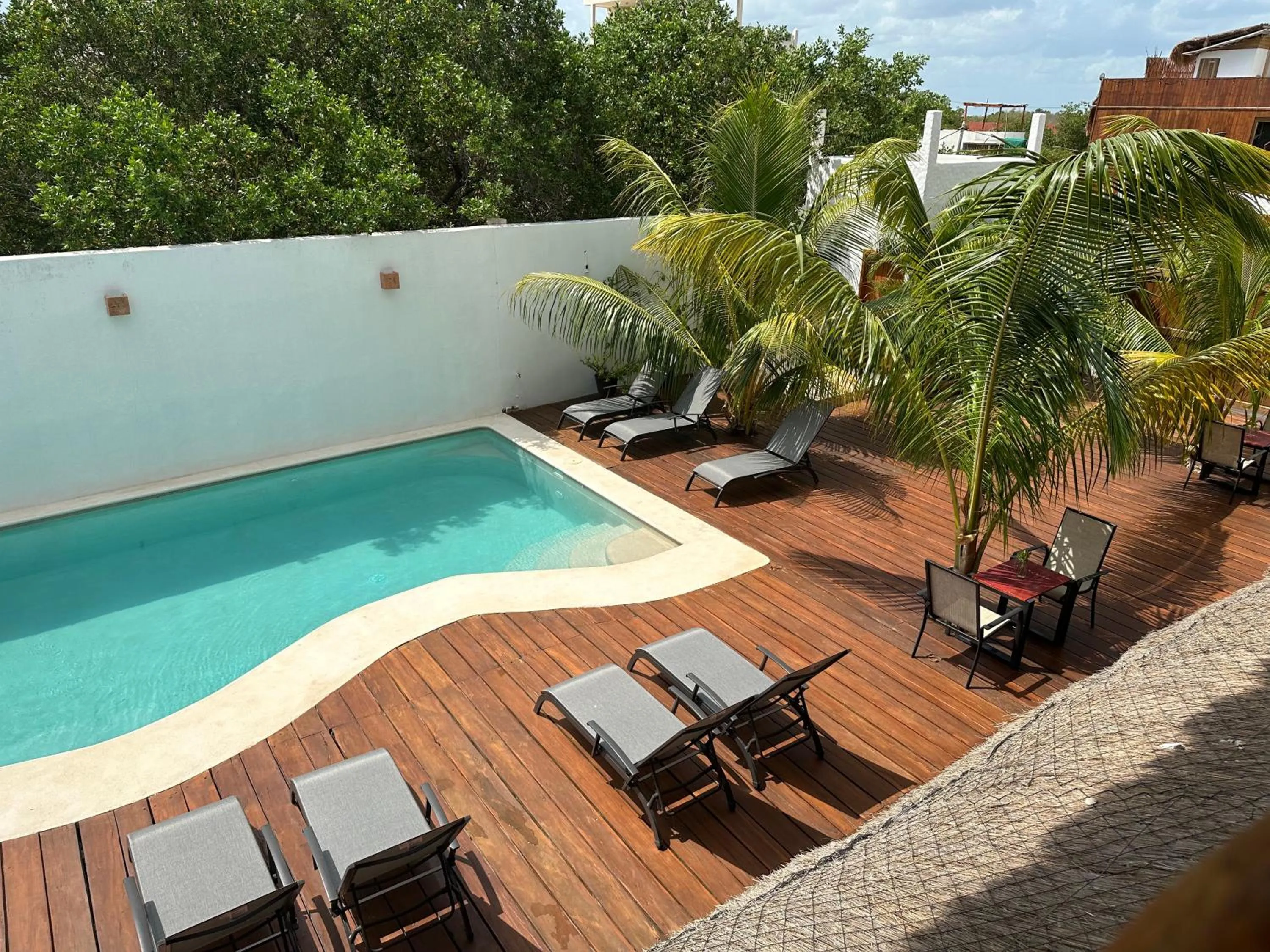 Patio in Casa del Sol Holbox - Self Check In