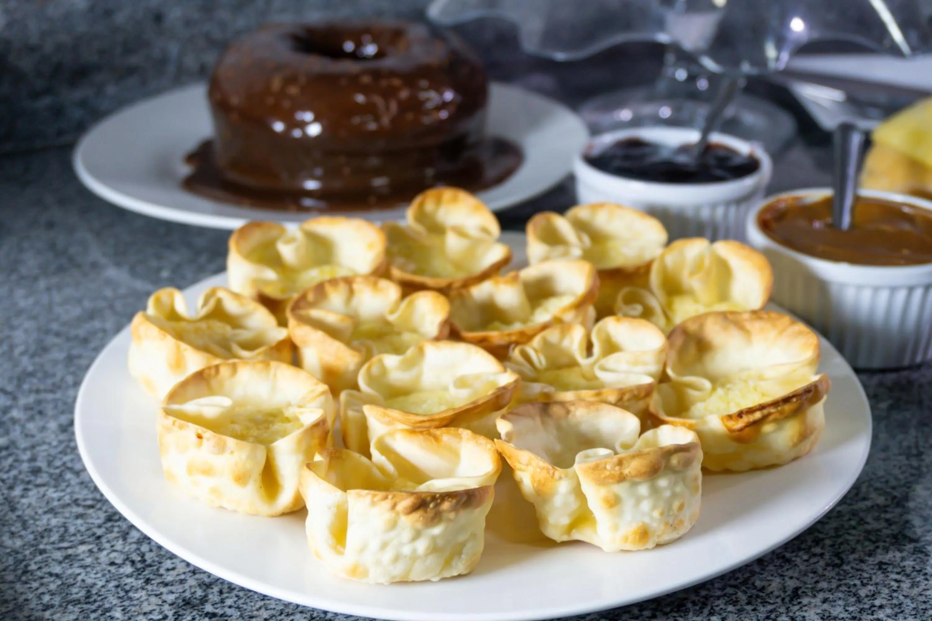 Continental breakfast in Pousada Papaya - Bonito