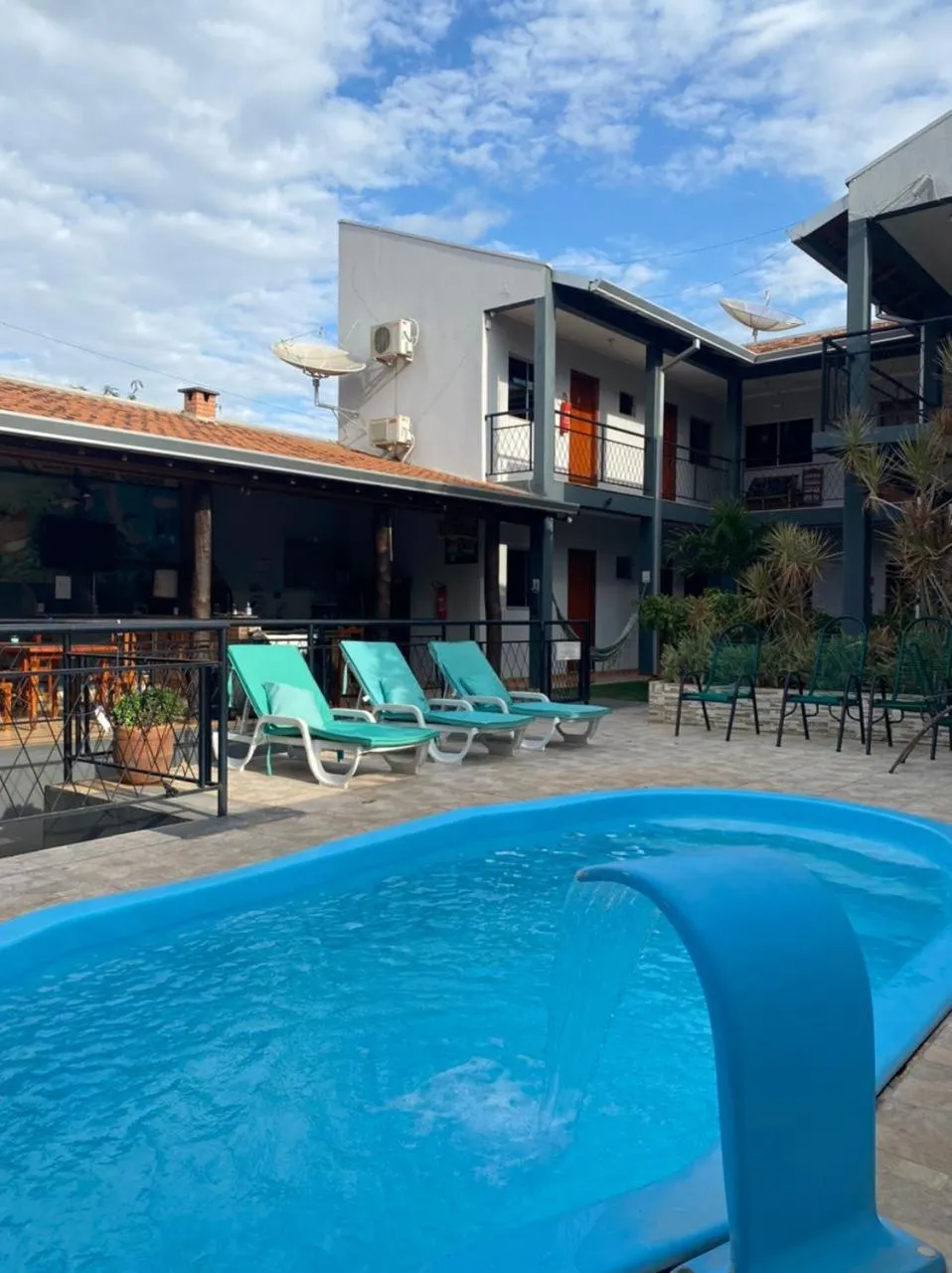 Property building in Pousada Papaya - Bonito