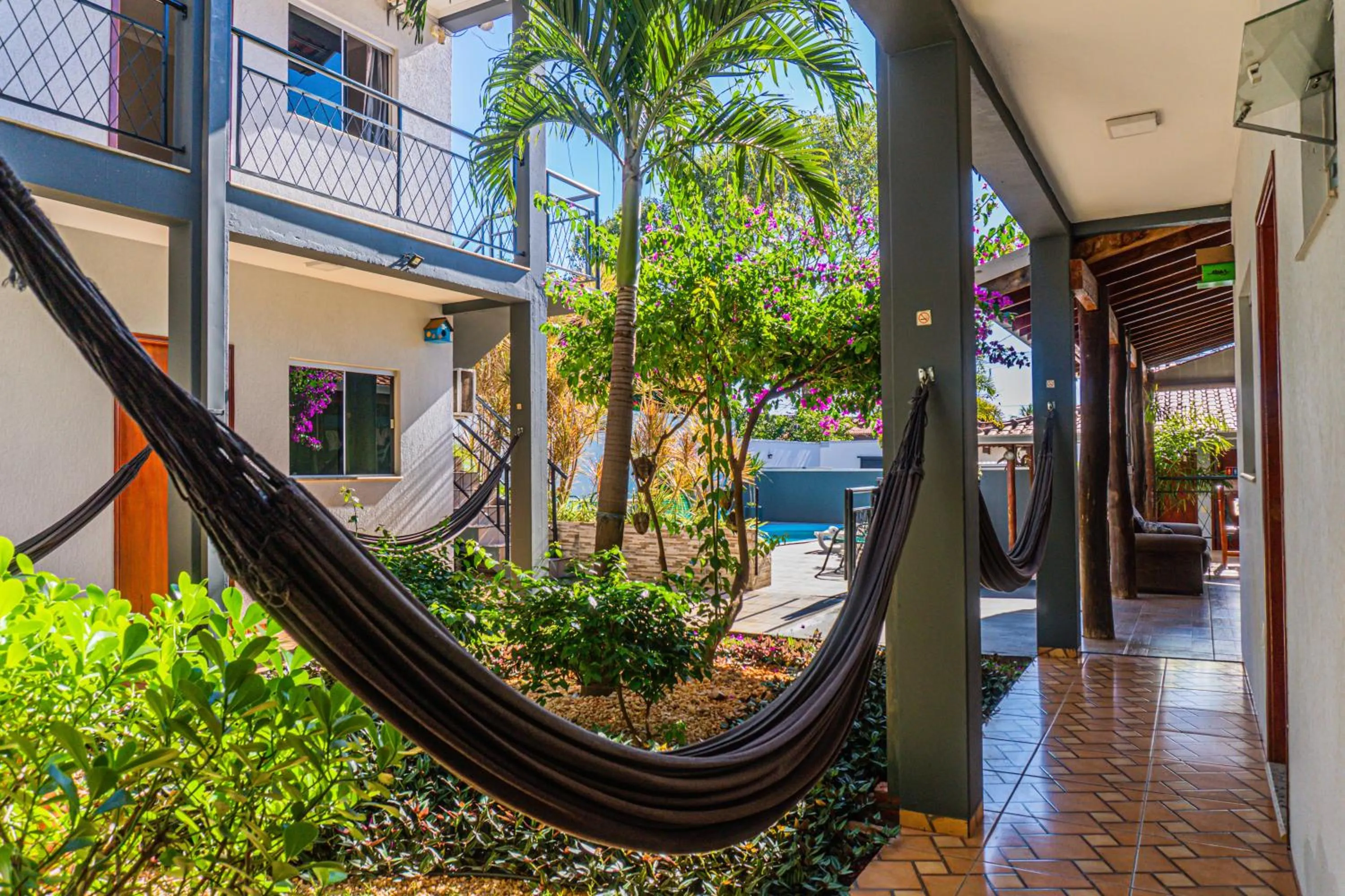 Property building in Pousada Papaya - Bonito