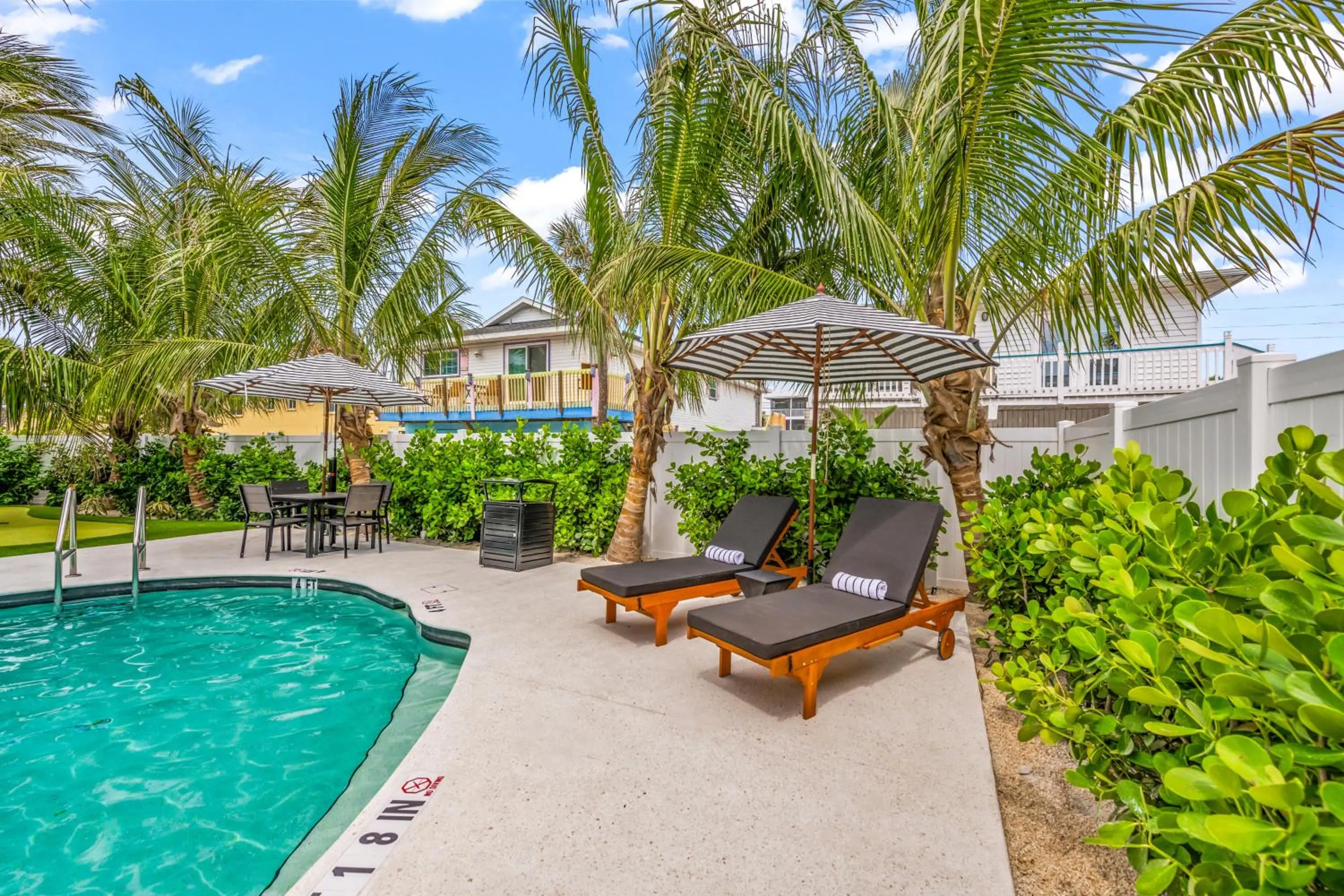 Swimming pool in The Retreat at Anna Maria Island Inn
