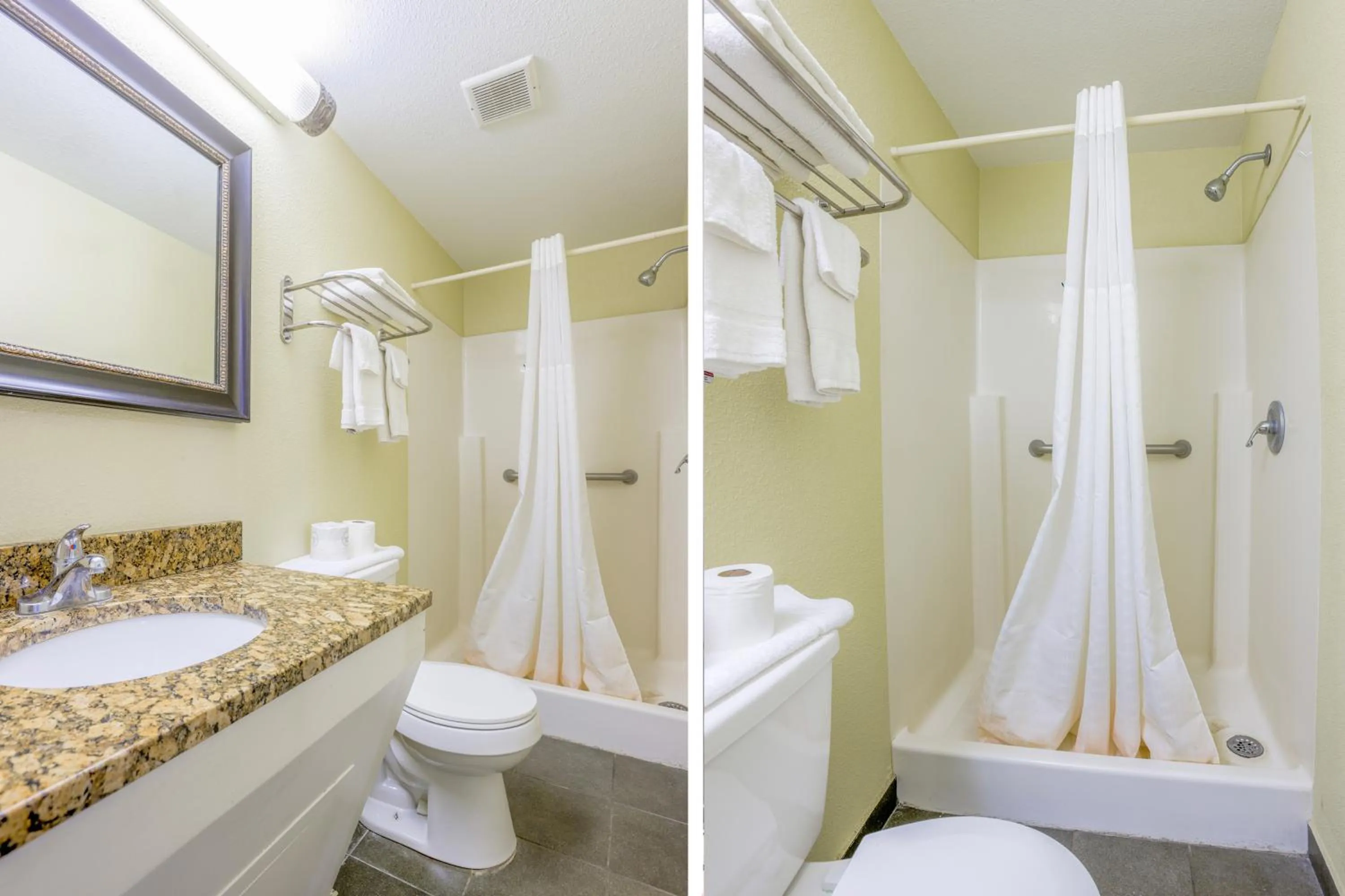 Bathroom in Budget Inn By OYO Natural Bridge I-81