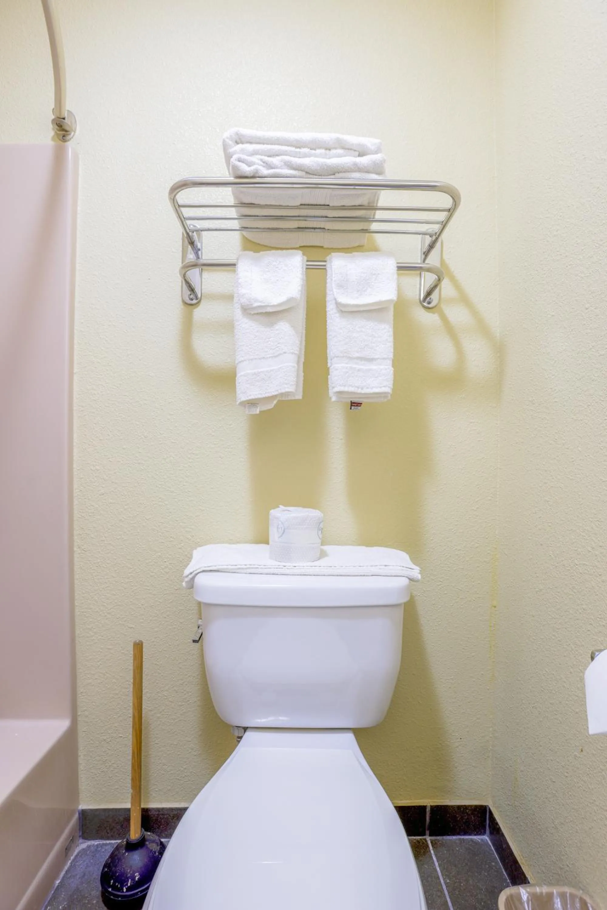 Bathroom in Budget Inn By OYO Natural Bridge I-81