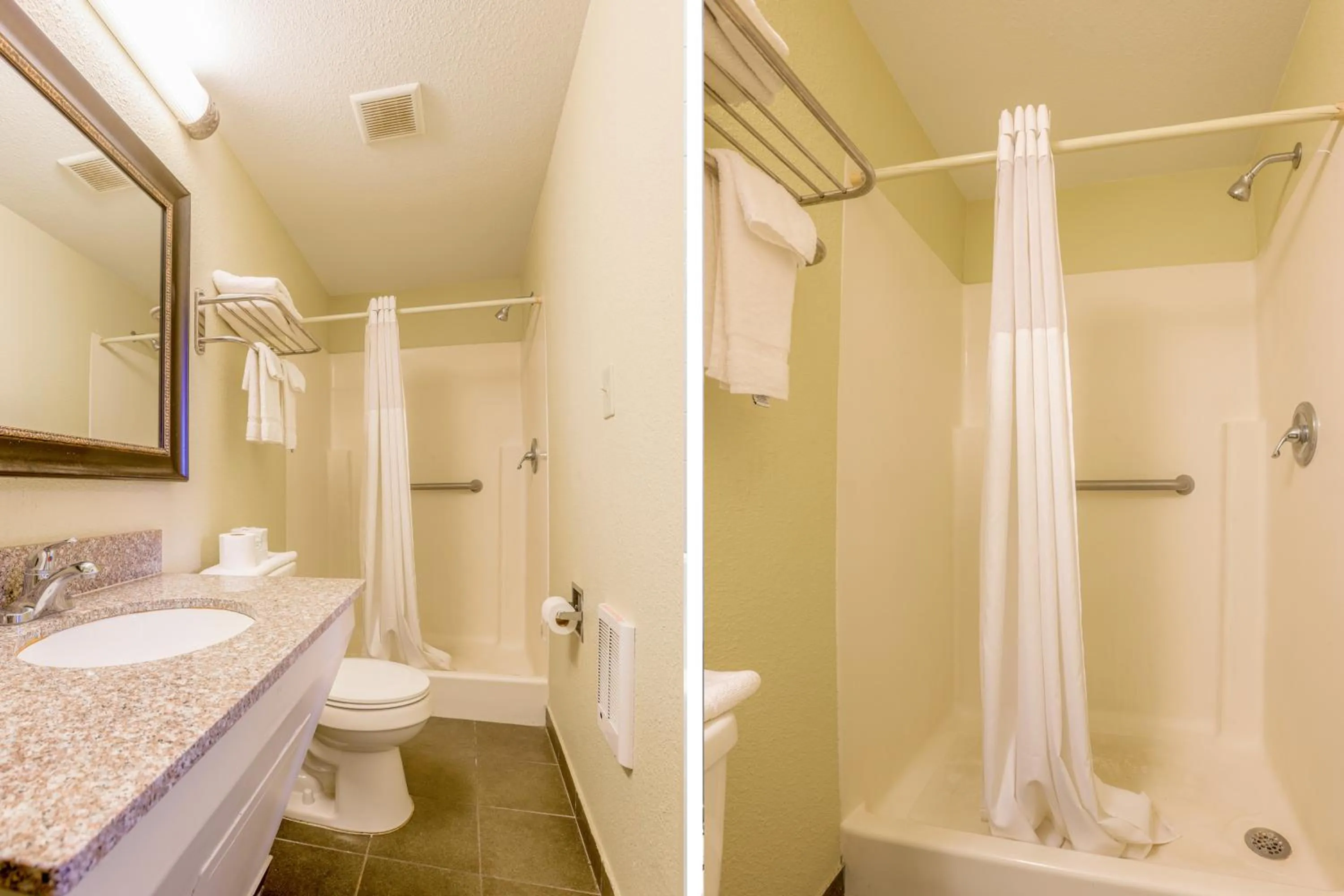 Bathroom in Budget Inn By OYO Natural Bridge I-81