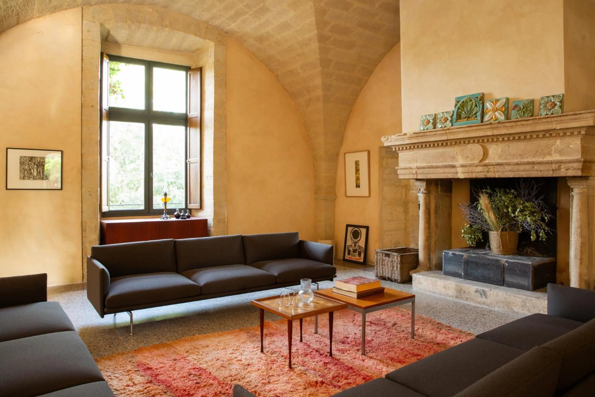 Living room in Prieuré Saint-Nicolas - Les Maisons
