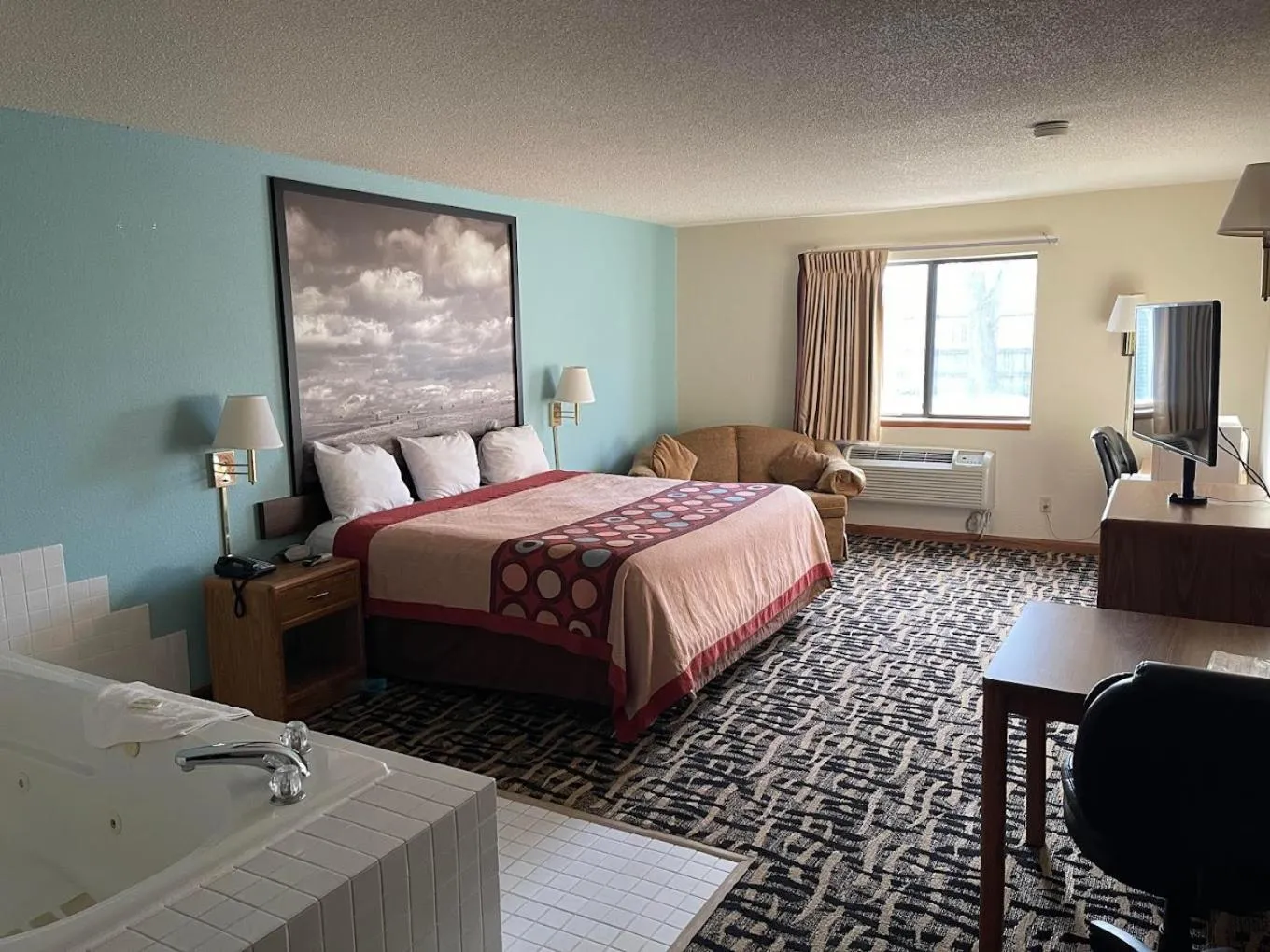 Bedroom, Bed in West Point Inn & Suits