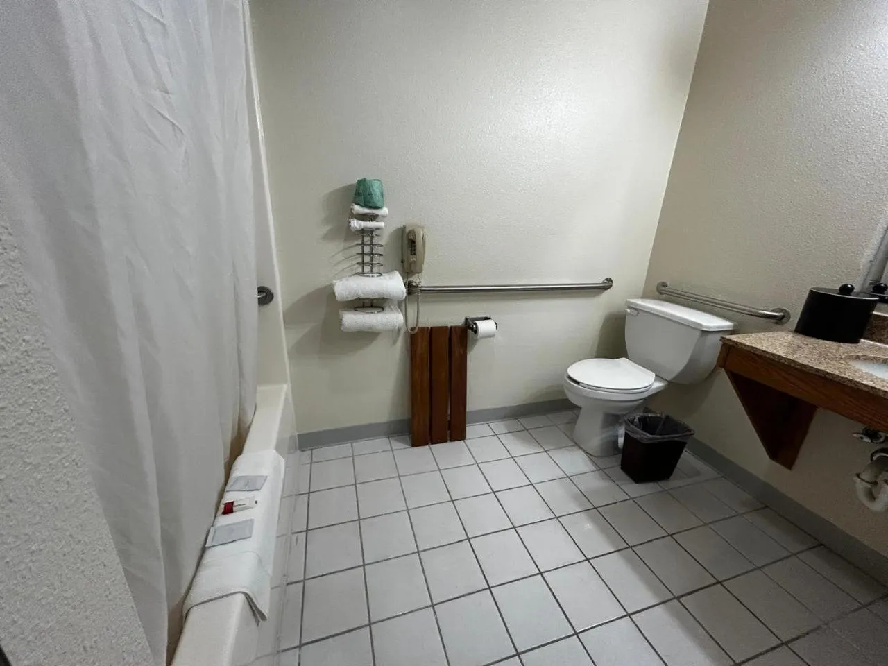 Bathroom in West Point Inn & Suits