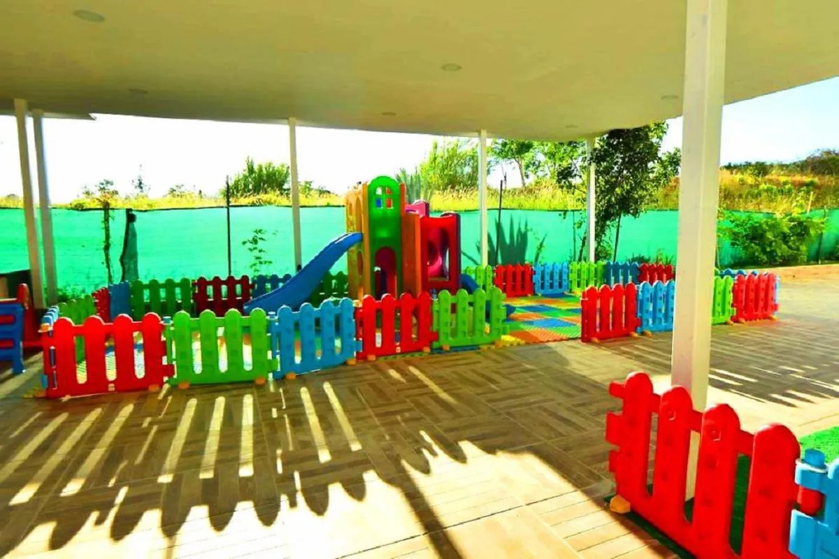 Children play ground in Side Orange Paradise Hotel
