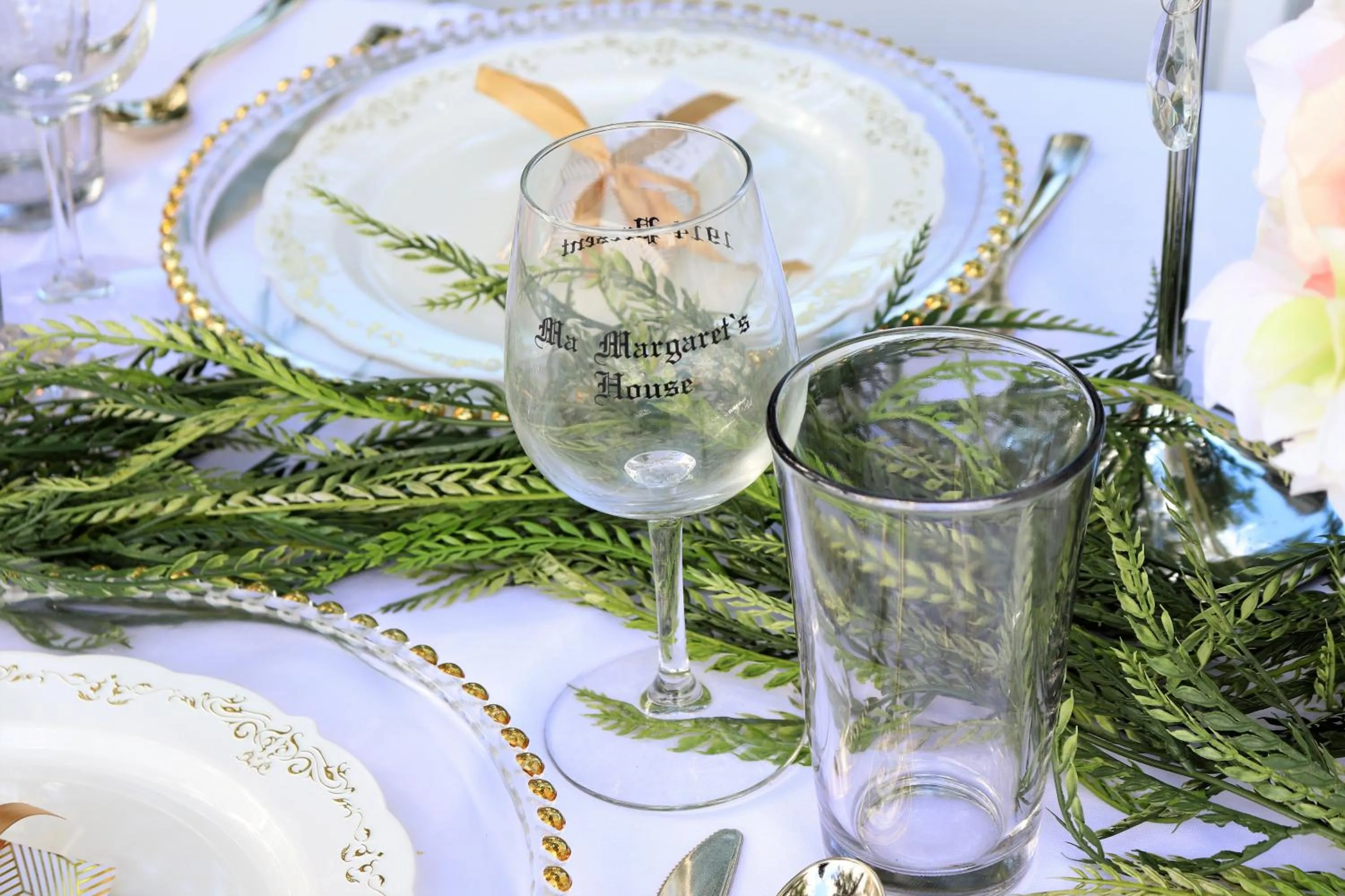 wedding in Ma Margarets House Bed and Breakfast