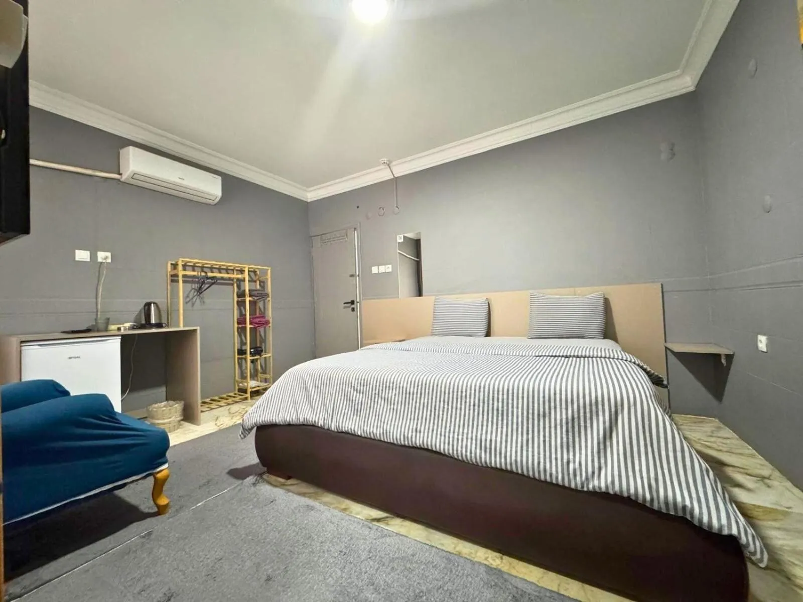 Bedroom, Bed in Grond Konaklama Mersin