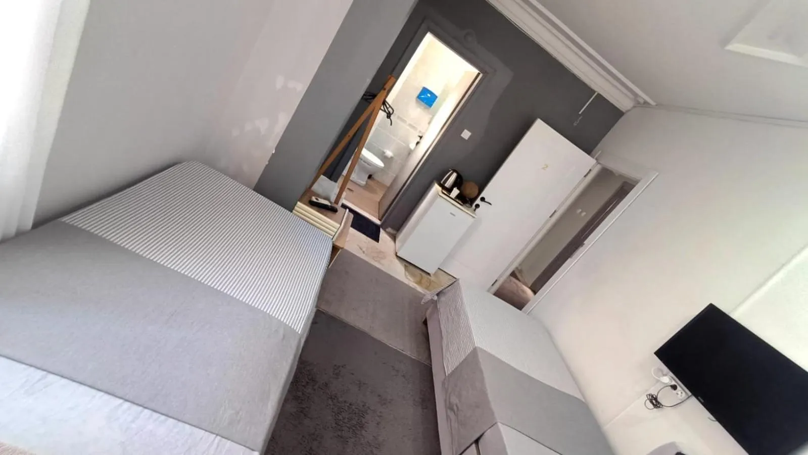 Bedroom, Bed in Grond Konaklama Mersin