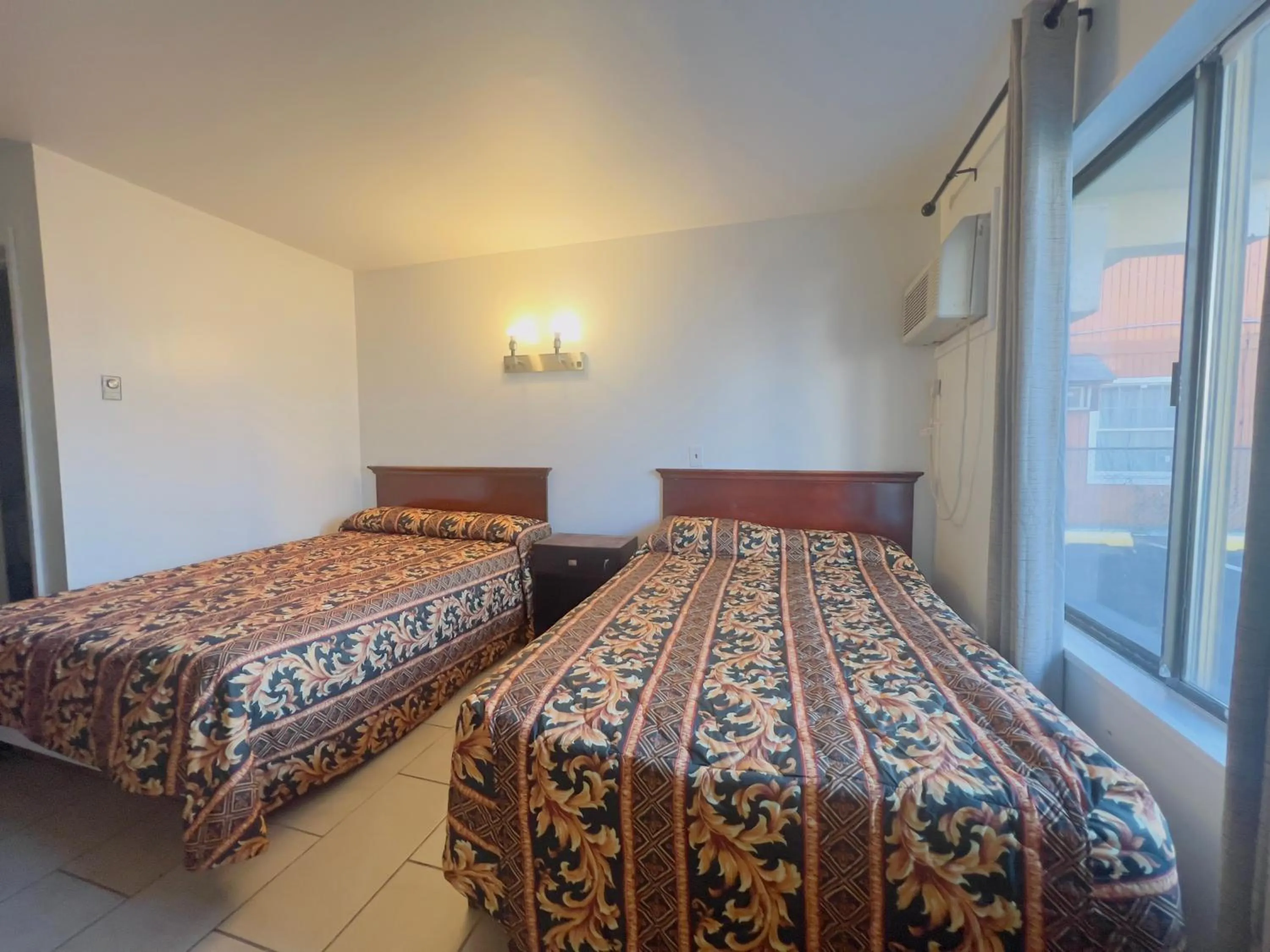 Bed in Dry Dock Motel