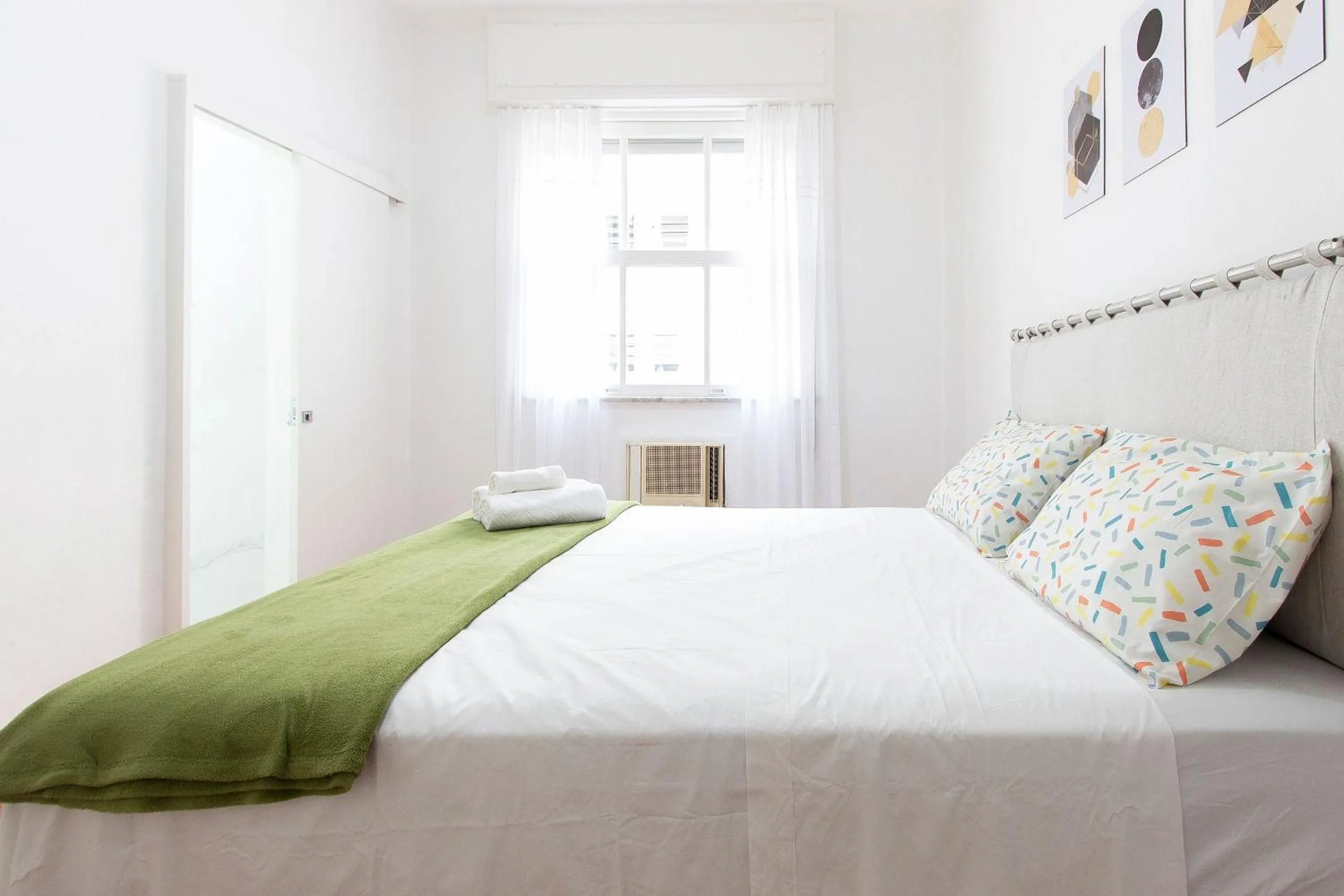 Bed in Exclusivo 3Qtos c/ Garagem em Copacabana, conforto