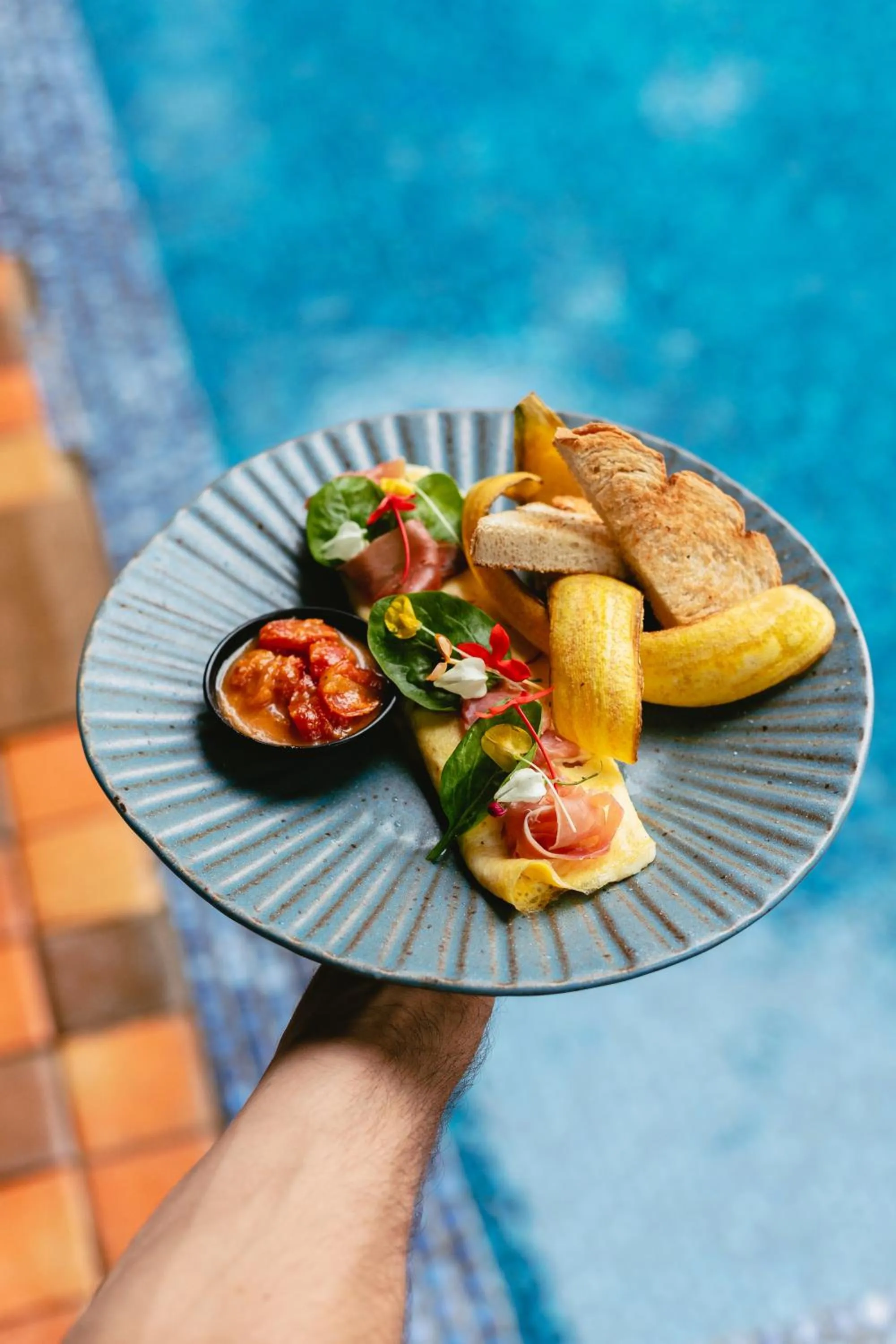 Food in Bambuda Lodge