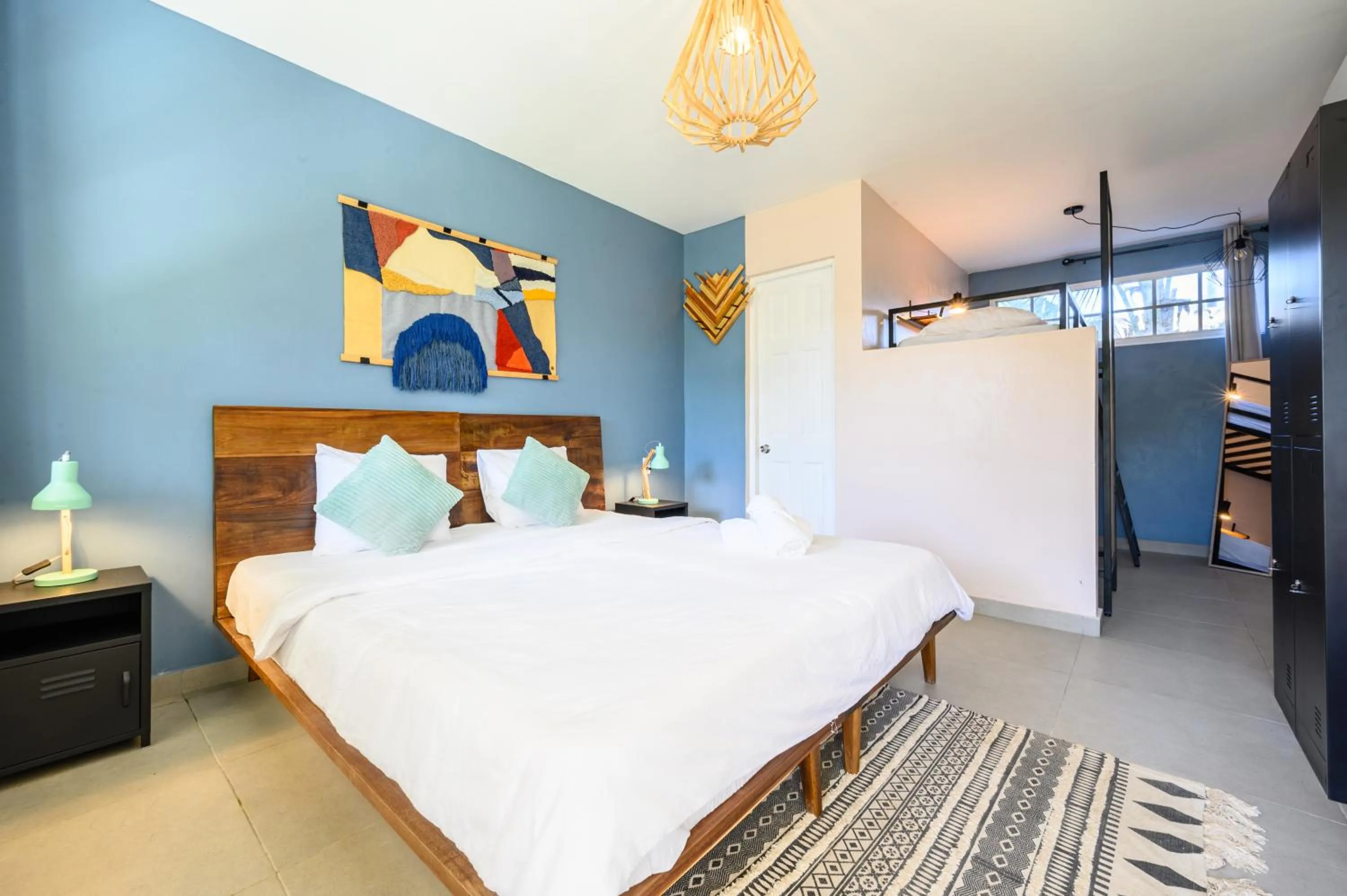 Bedroom, Bed in Selina Playa Venao