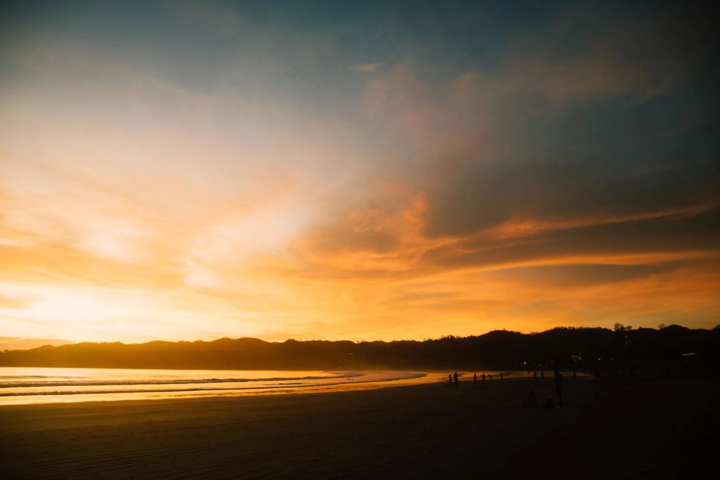 Sunset in Selina Playa Venao