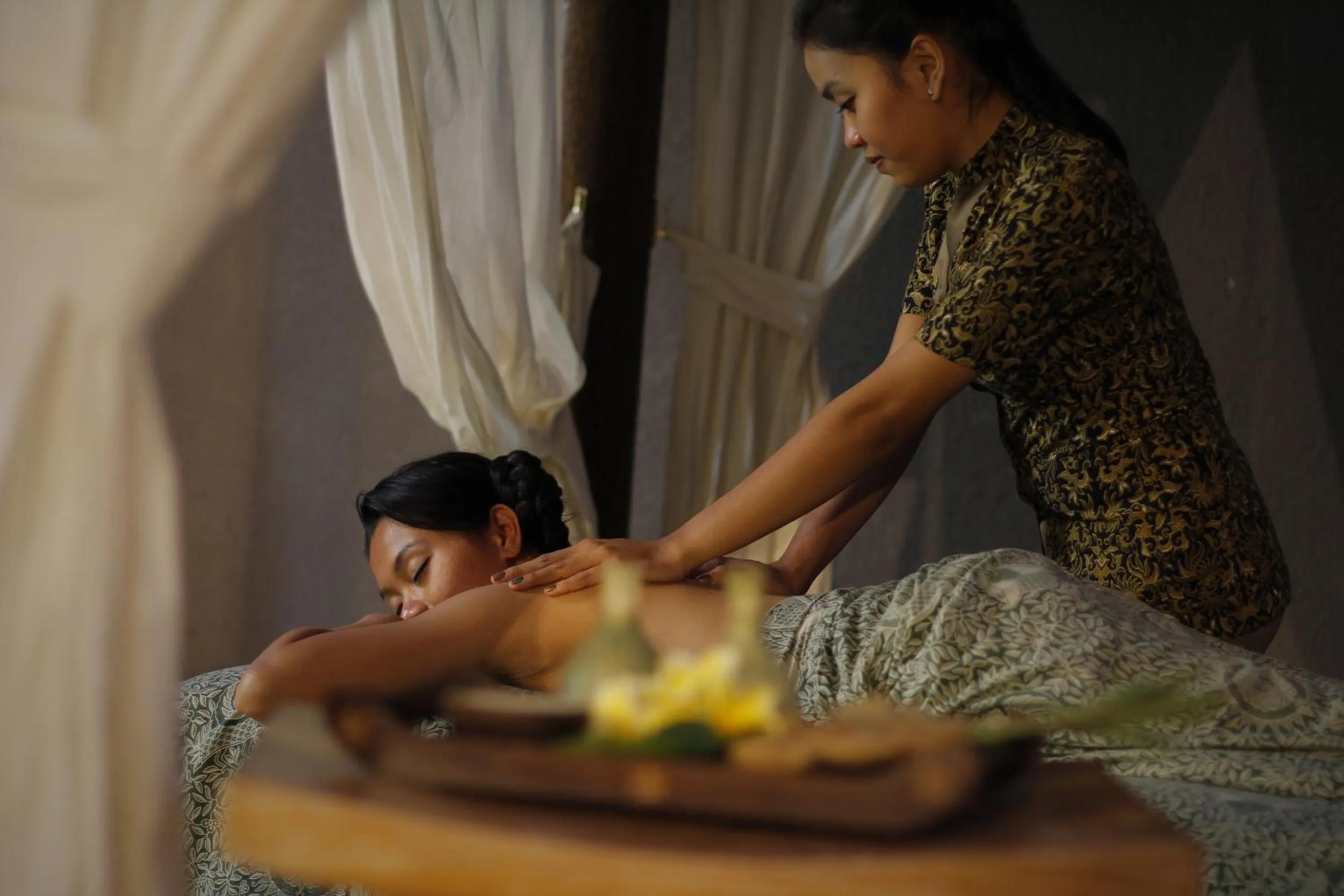Massage in Agata Villas Seminyak