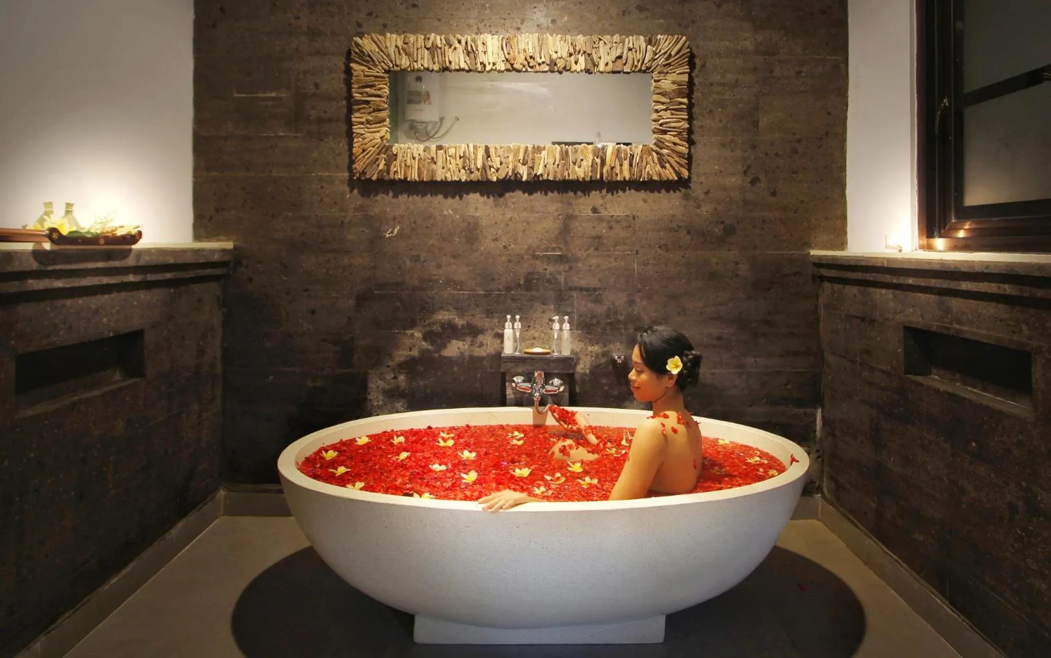 Bathroom in Agata Villas Seminyak