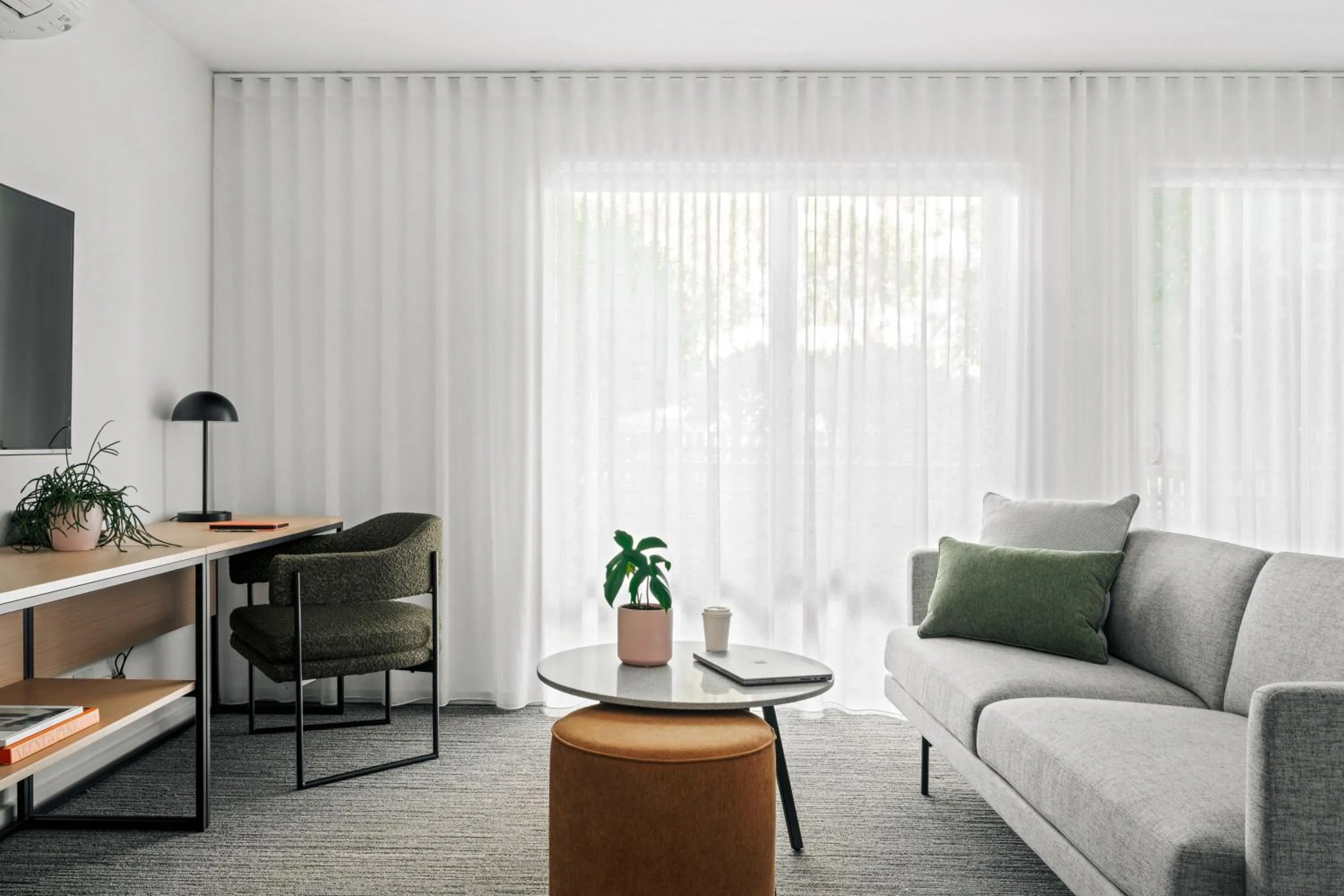 Living room in Quest Moonee Valley