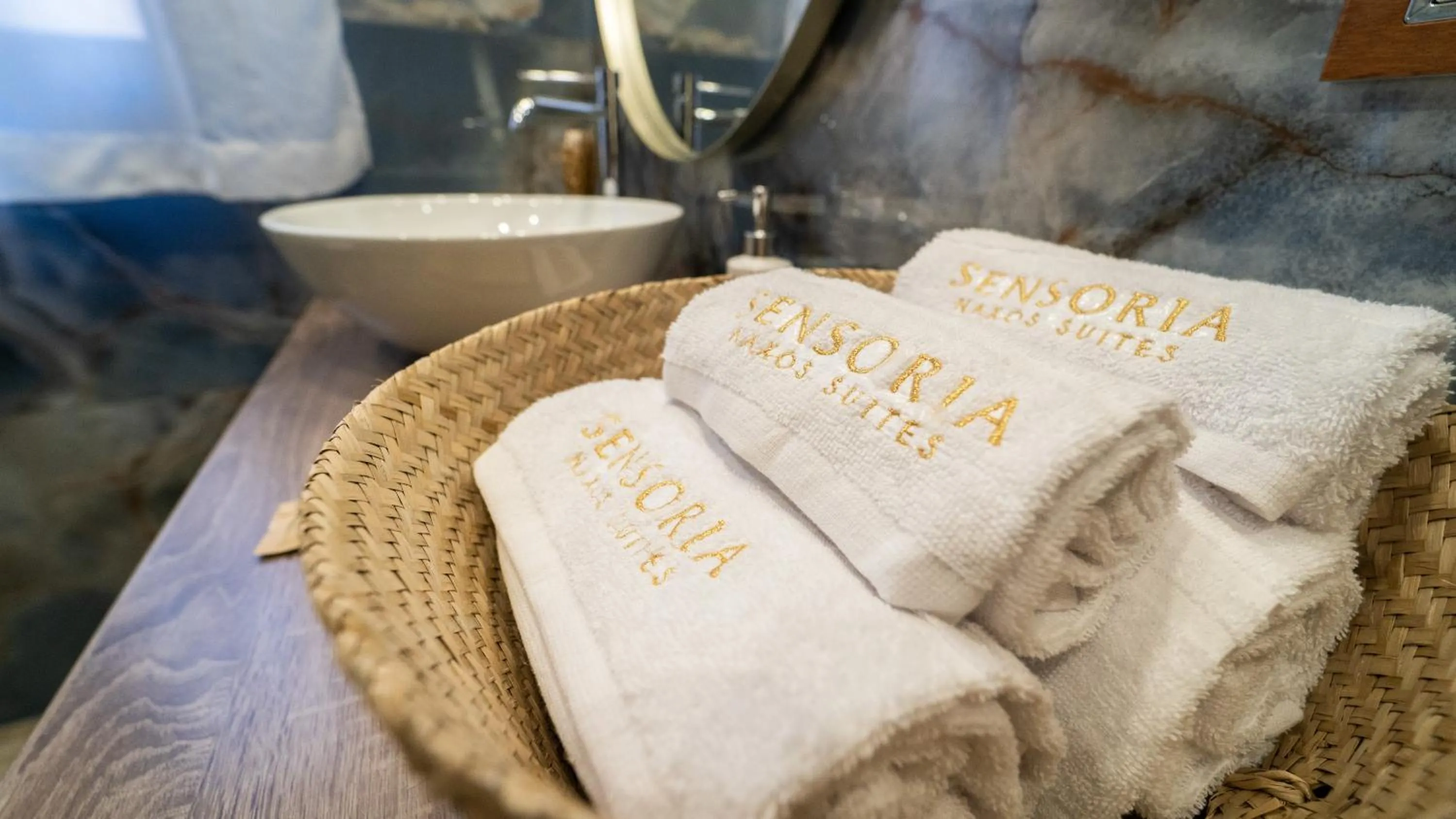 towels in Sensoria Naxos Suites