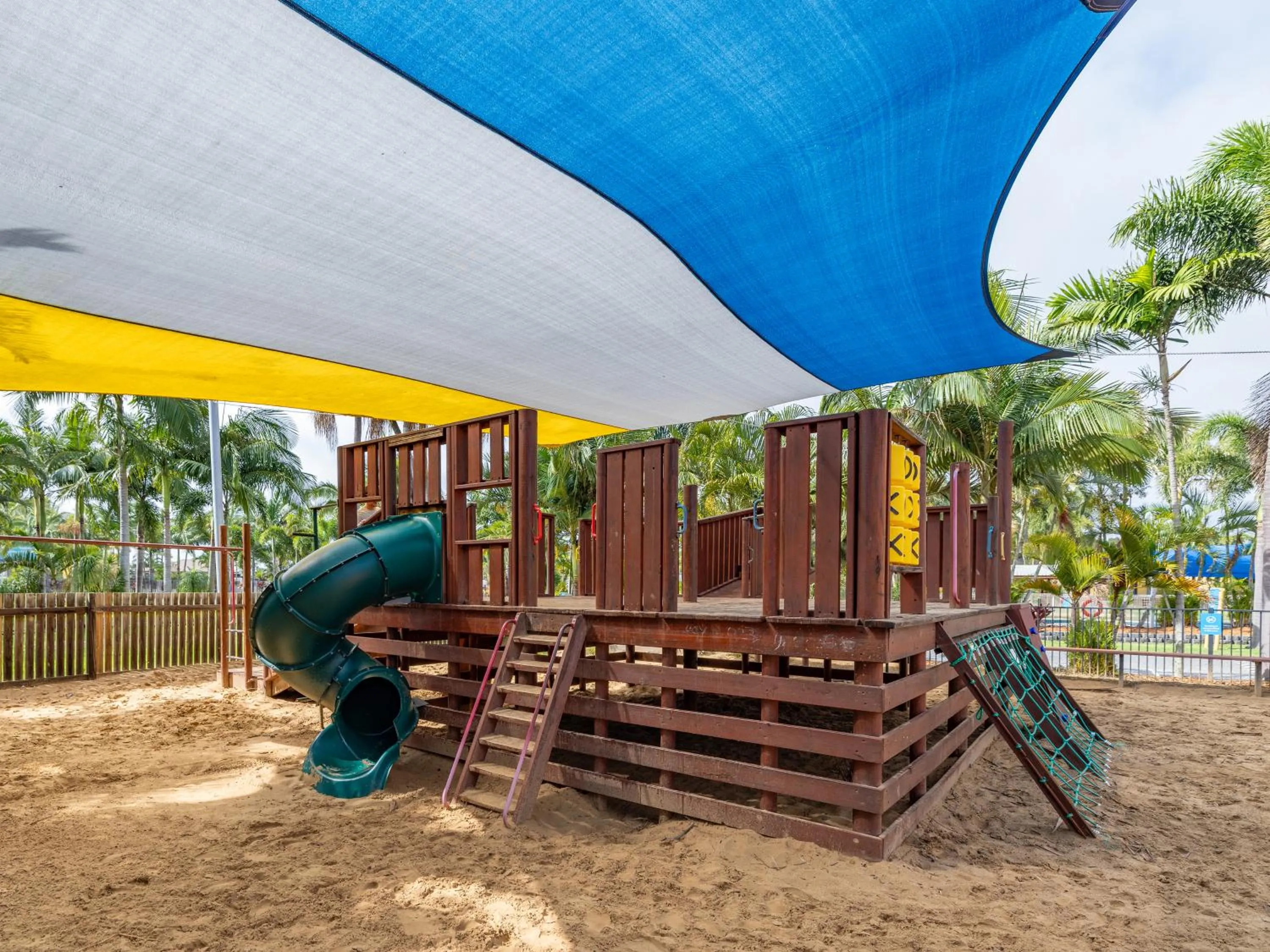 Children play ground in NRMA Capricorn Yeppoon Holiday Park