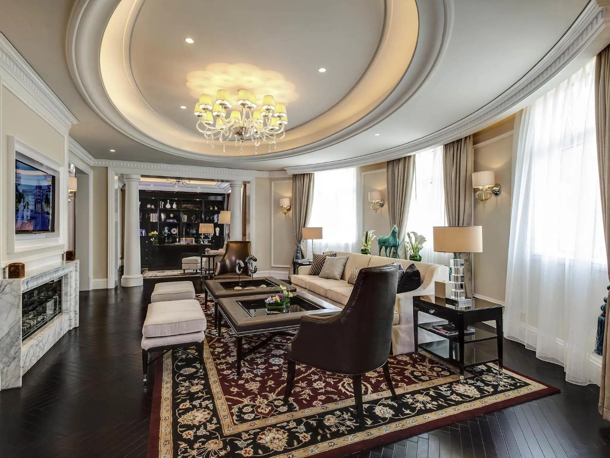 Photo of the whole room in Sofitel Legend People's Grand Hotel Xi'an