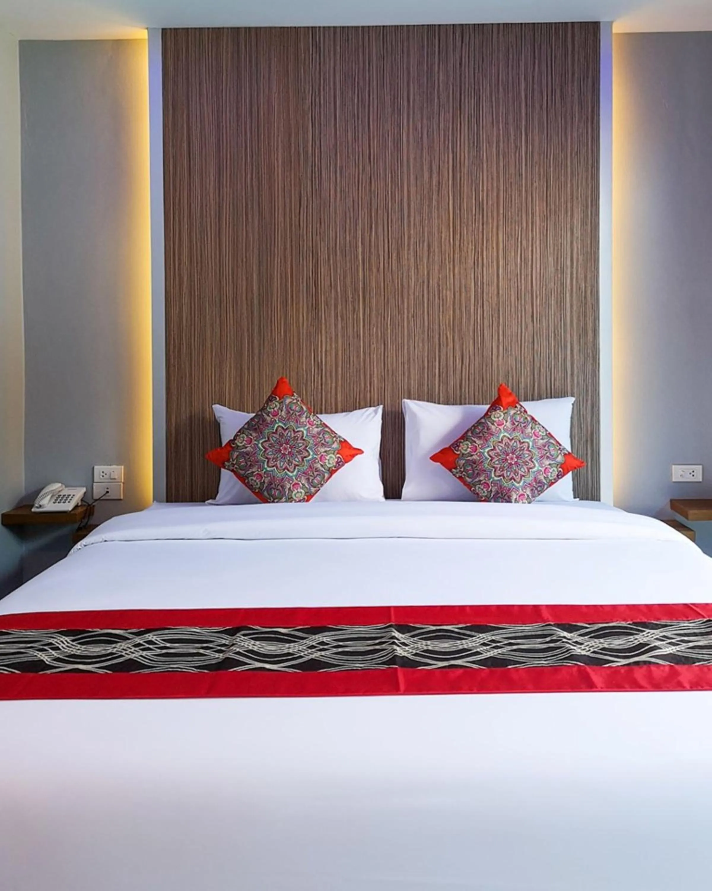 Bed in Coco Bella Hotel