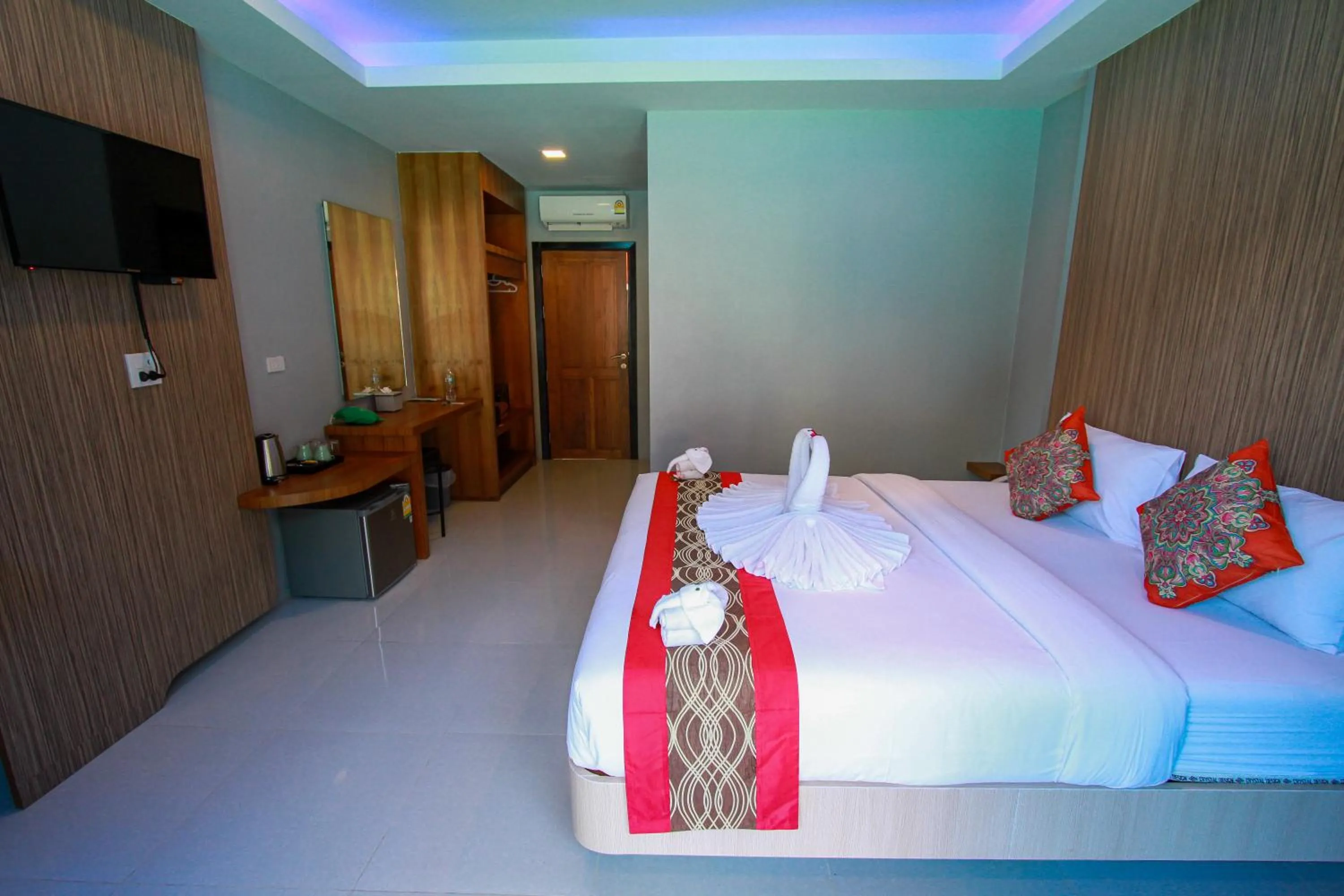 Bed in Coco Bella Hotel