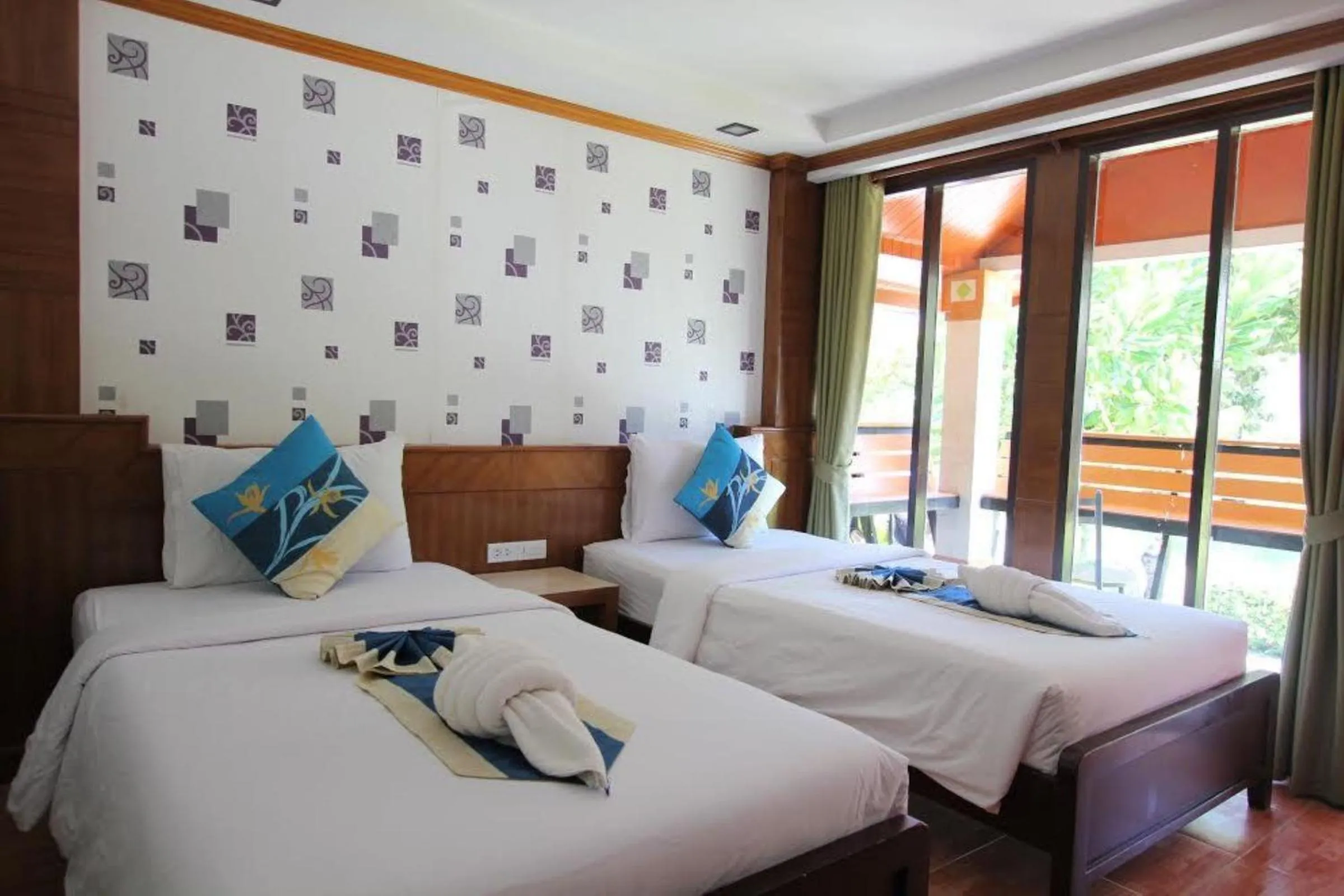 Bed in Coco Bella Hotel