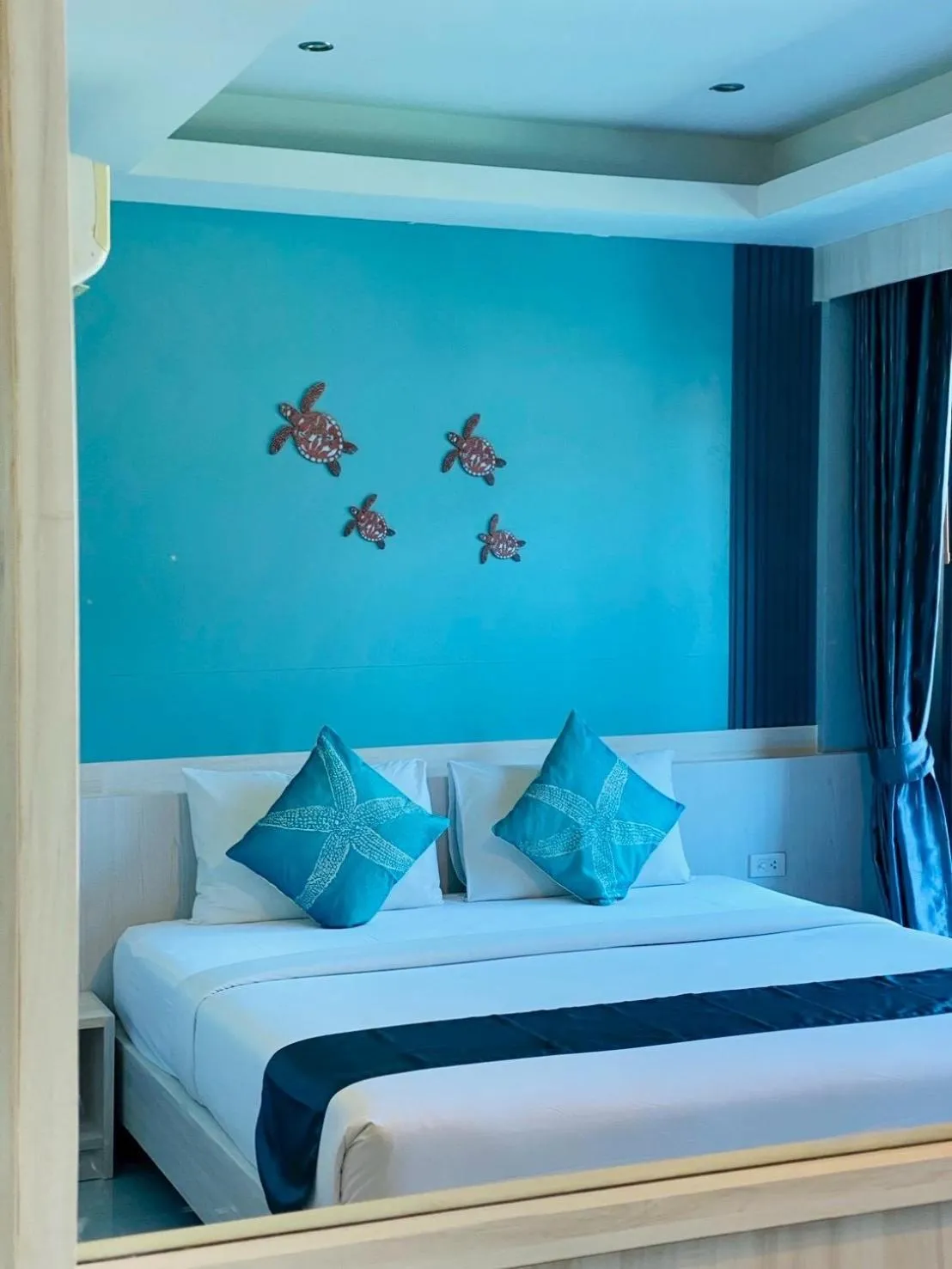 Bed in Coco Bella Hotel