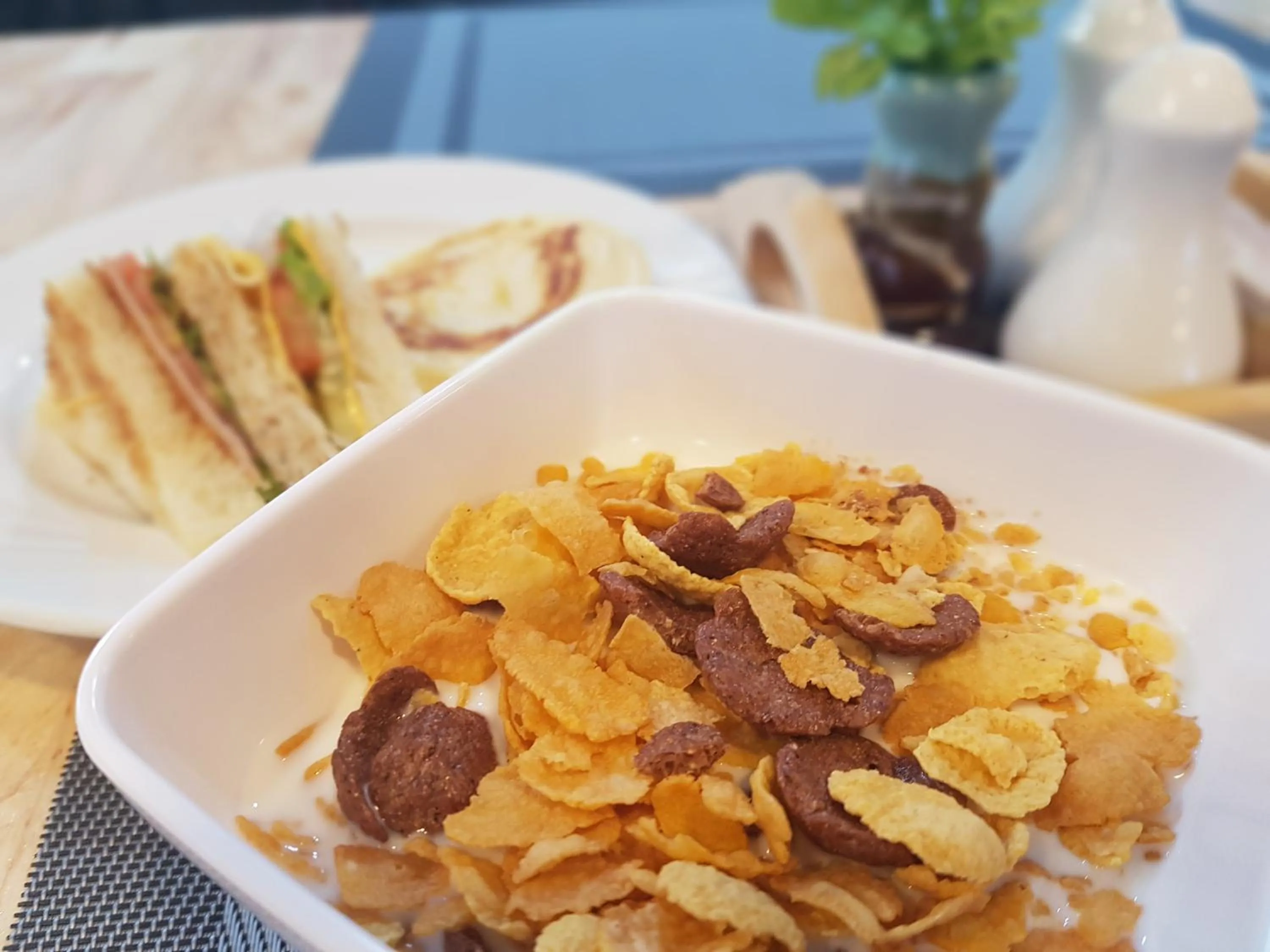 Breakfast in Coco Bella Hotel