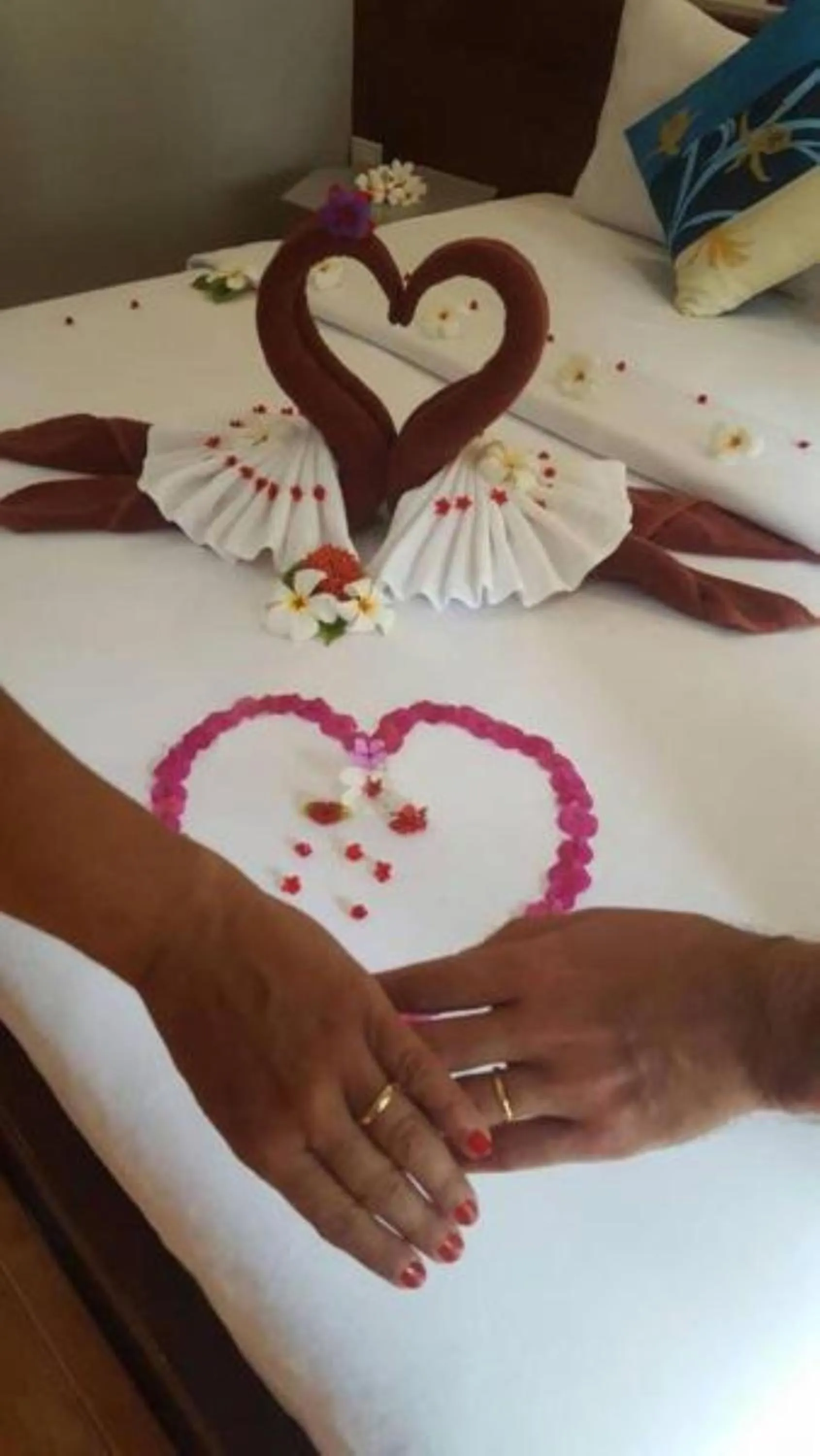 Bed in Coco Bella Hotel