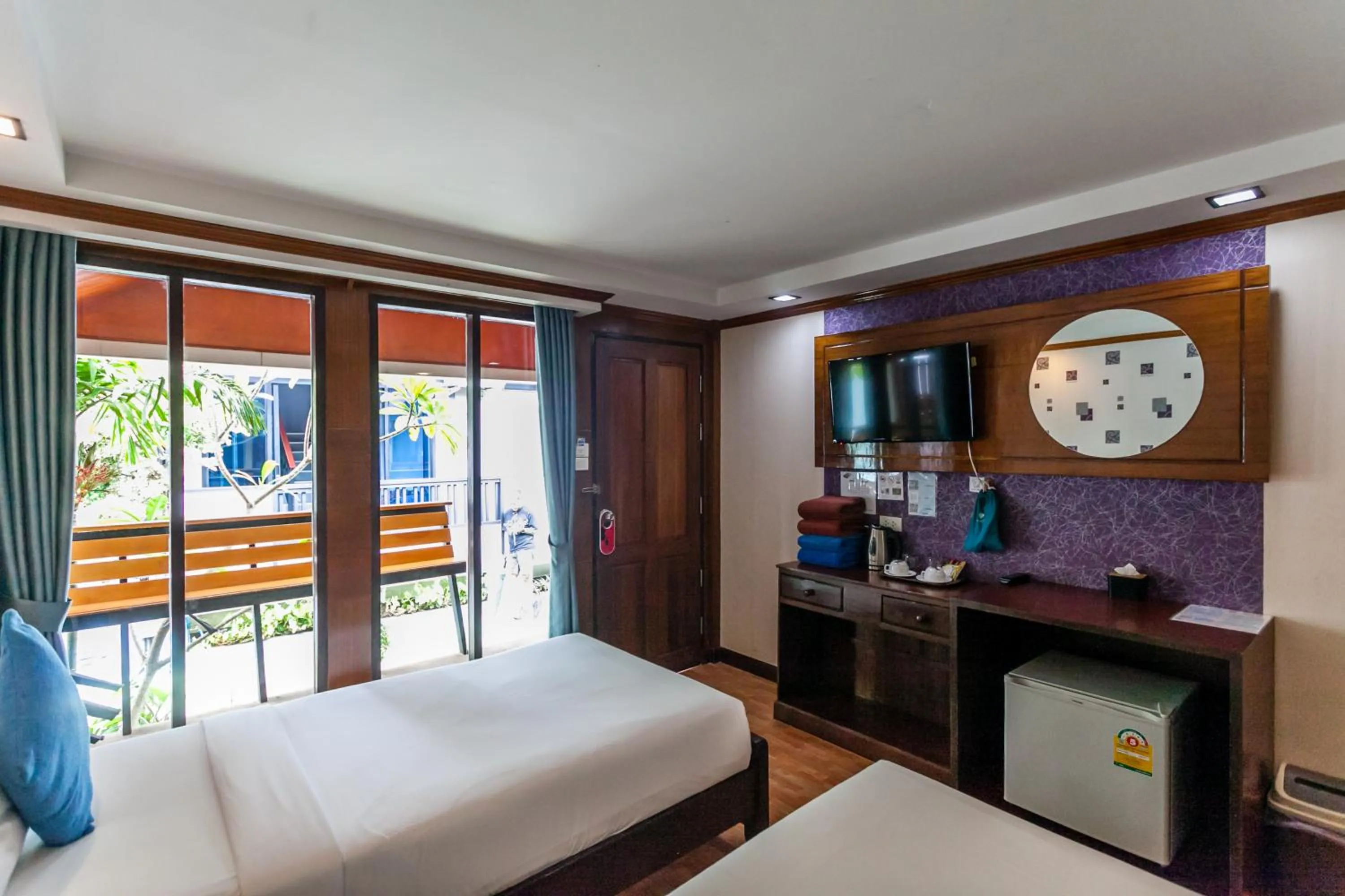 Bed in Coco Bella Hotel