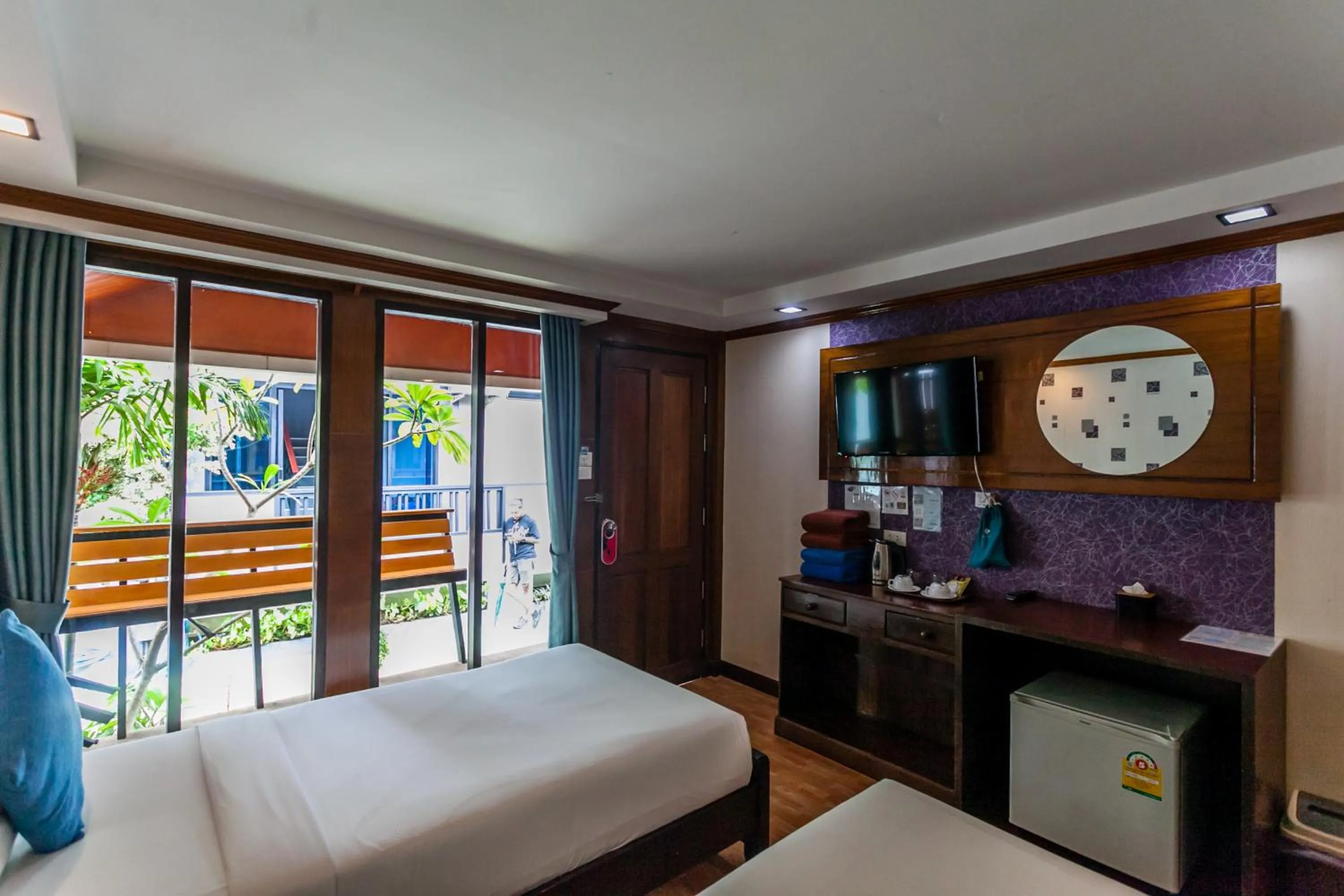 Bed in Coco Bella Hotel