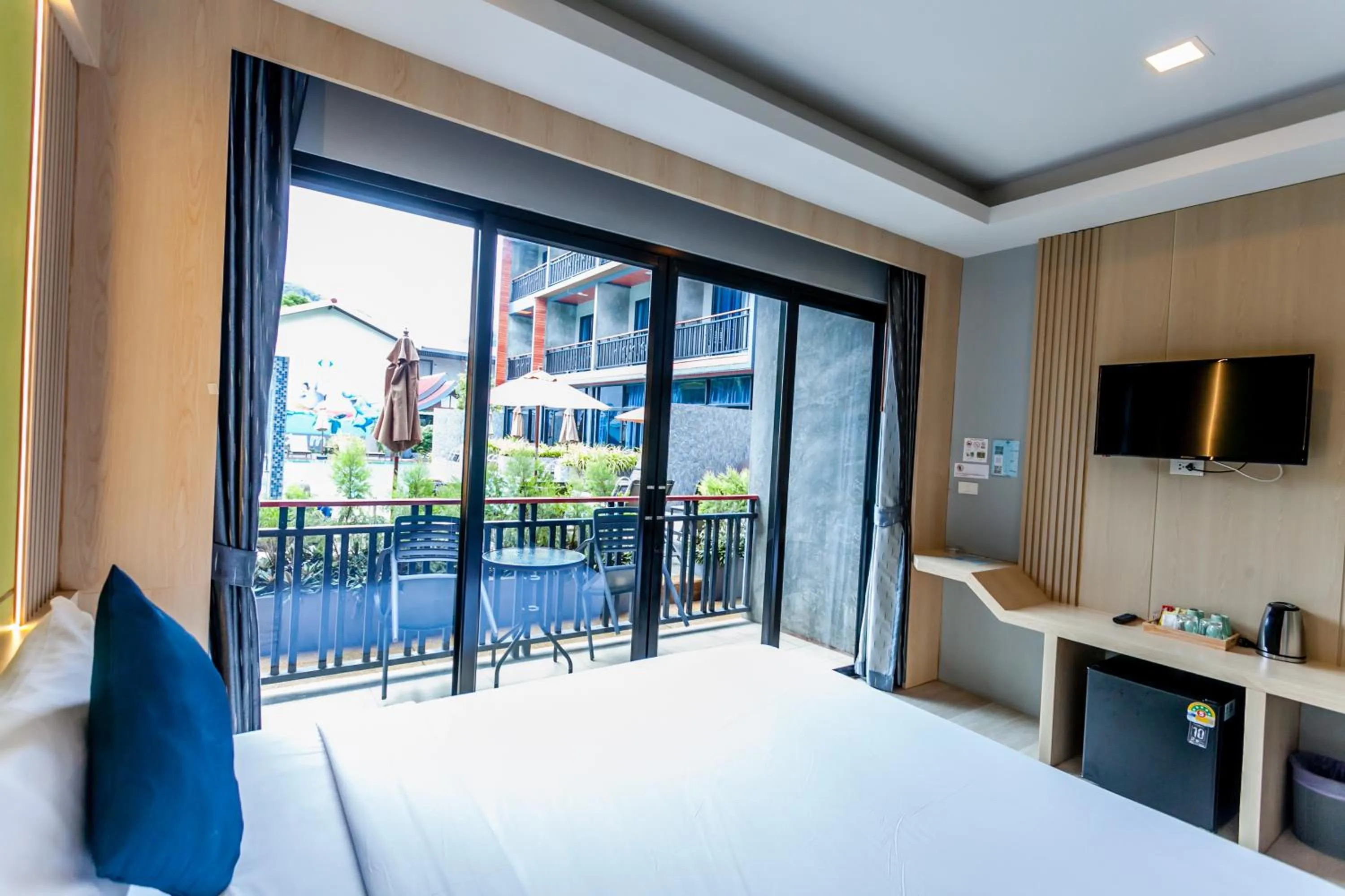 Bed in Coco Bella Hotel