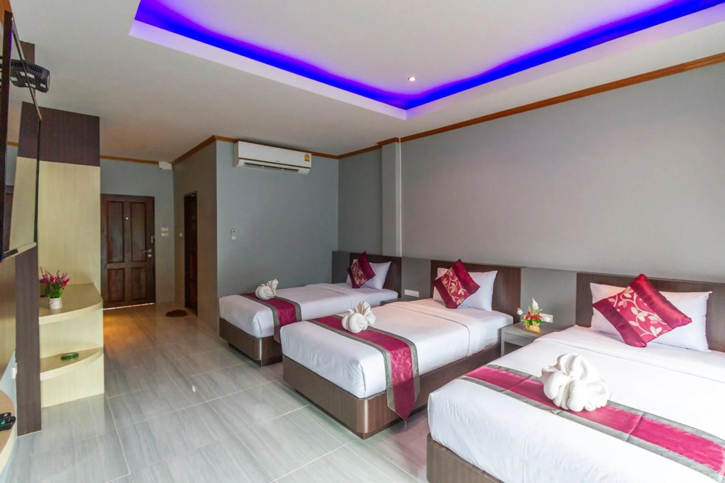 Bed in Coco Bella Hotel