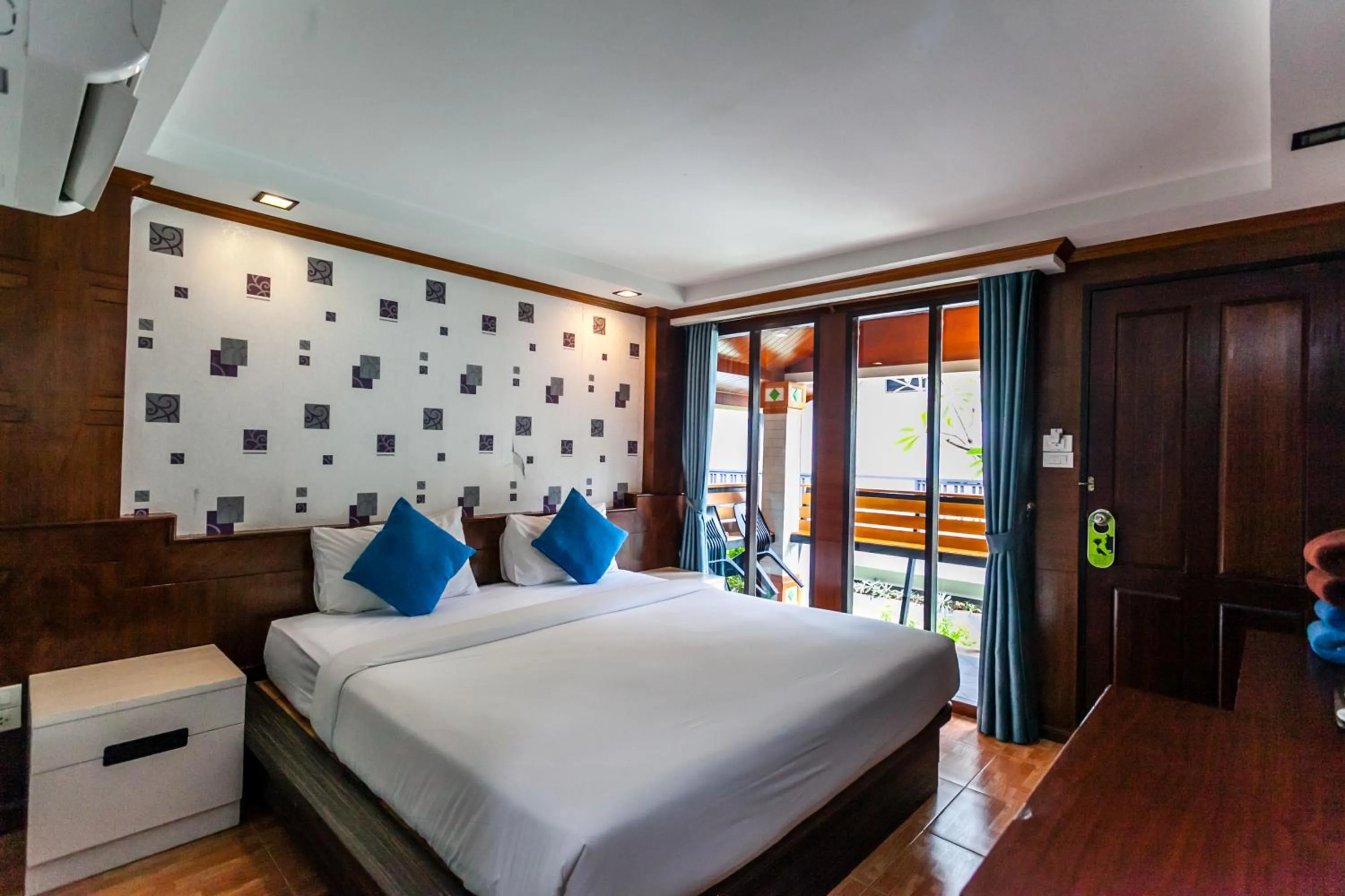 Bed in Coco Bella Hotel