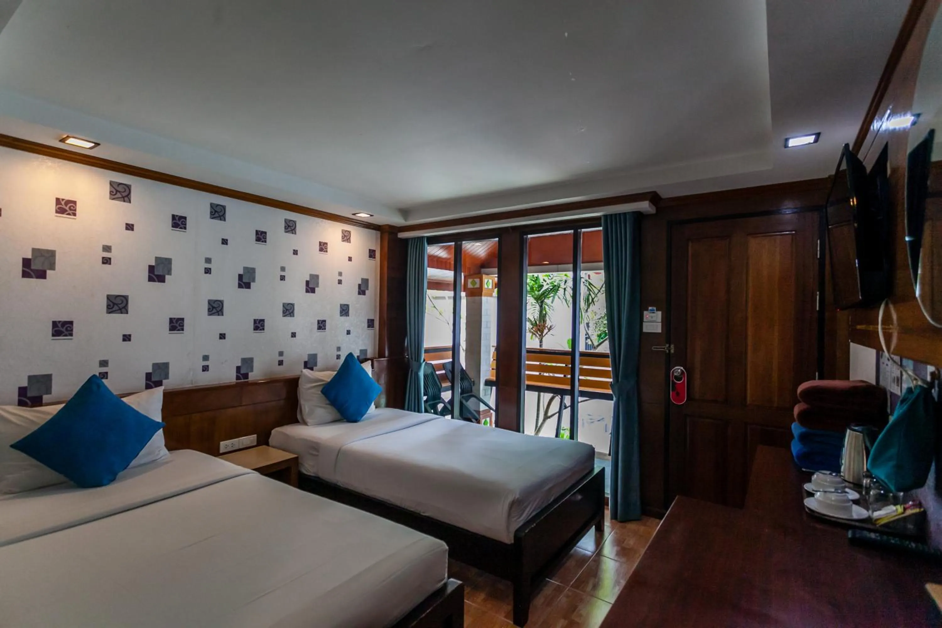 Bed in Coco Bella Hotel