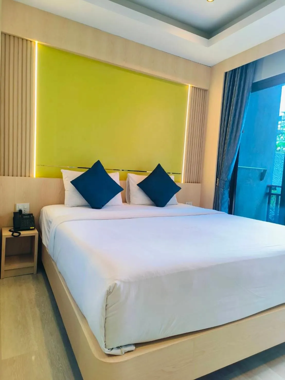 Bed in Coco Bella Hotel