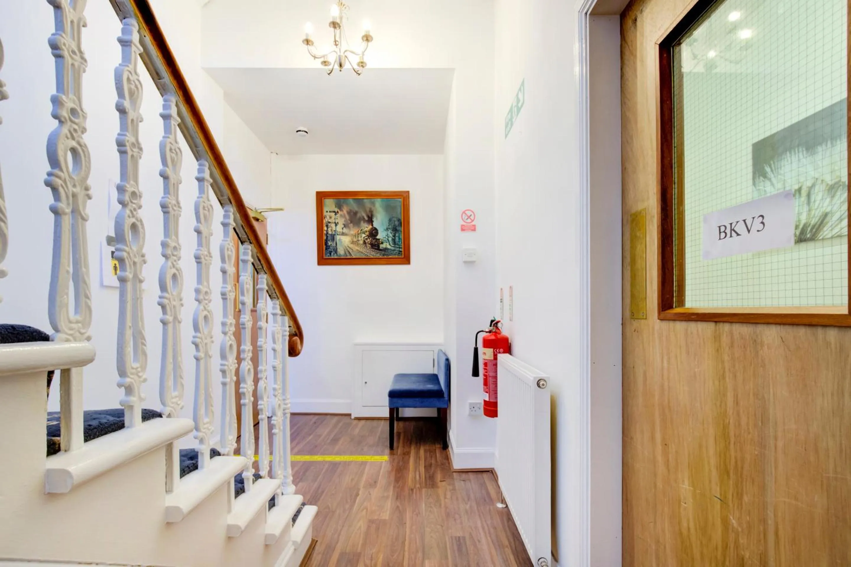 Lobby or reception in OYO Eastbank Hotel, Speyside Scotland