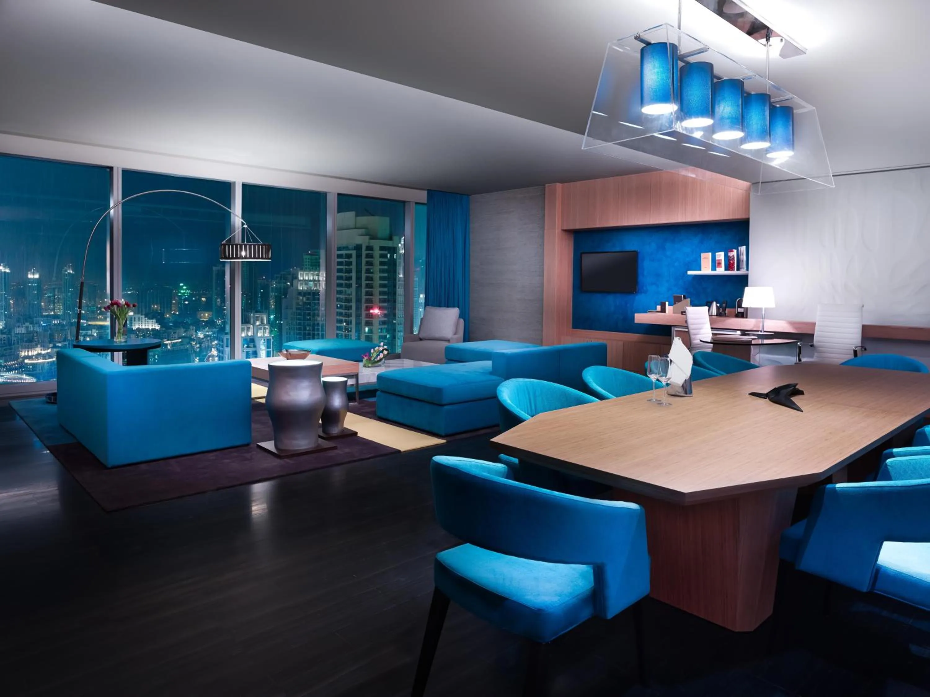 Living room in Sofitel Dubai Downtown