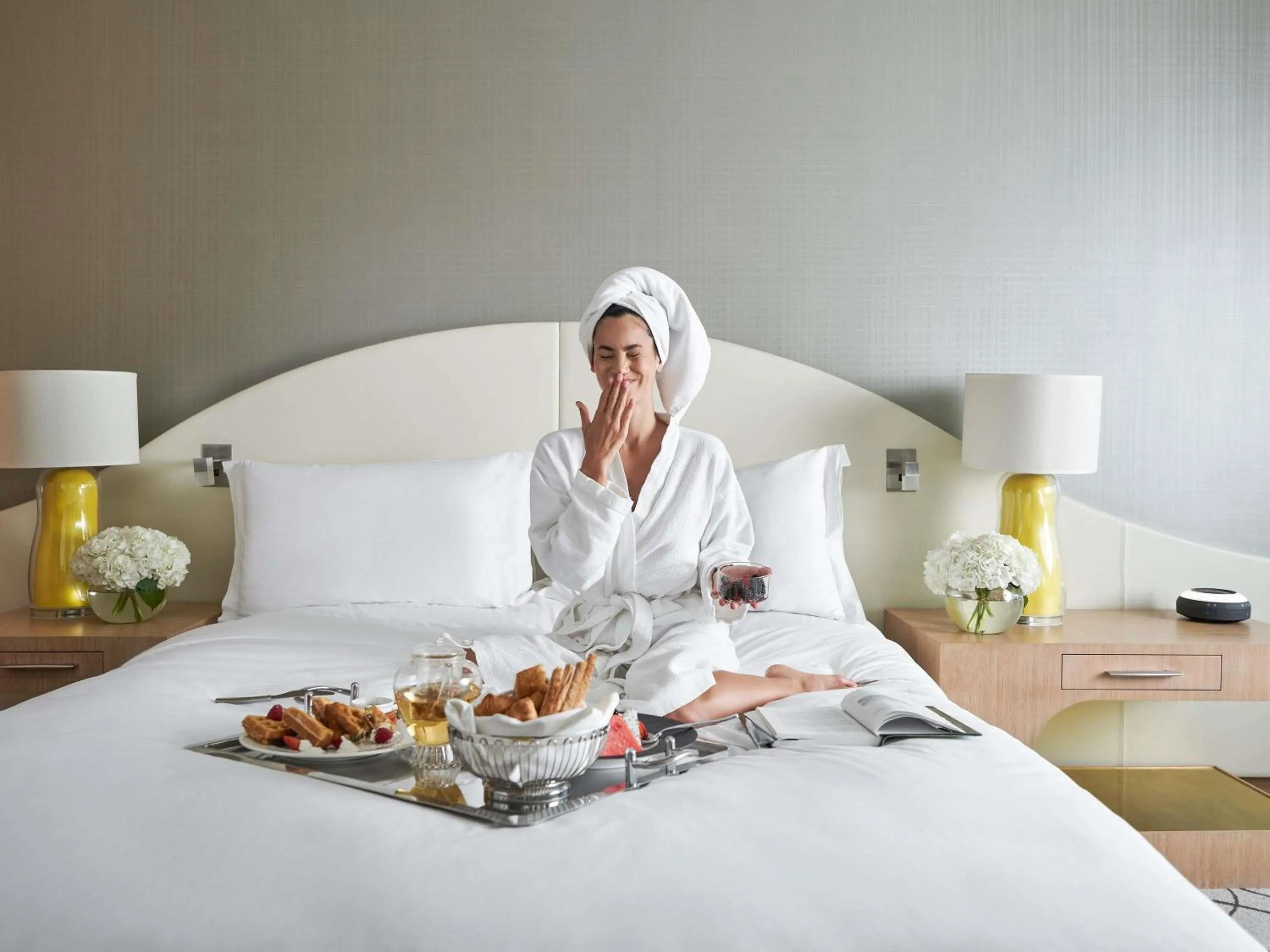 Bedroom, Bed in Sofitel Dubai Downtown